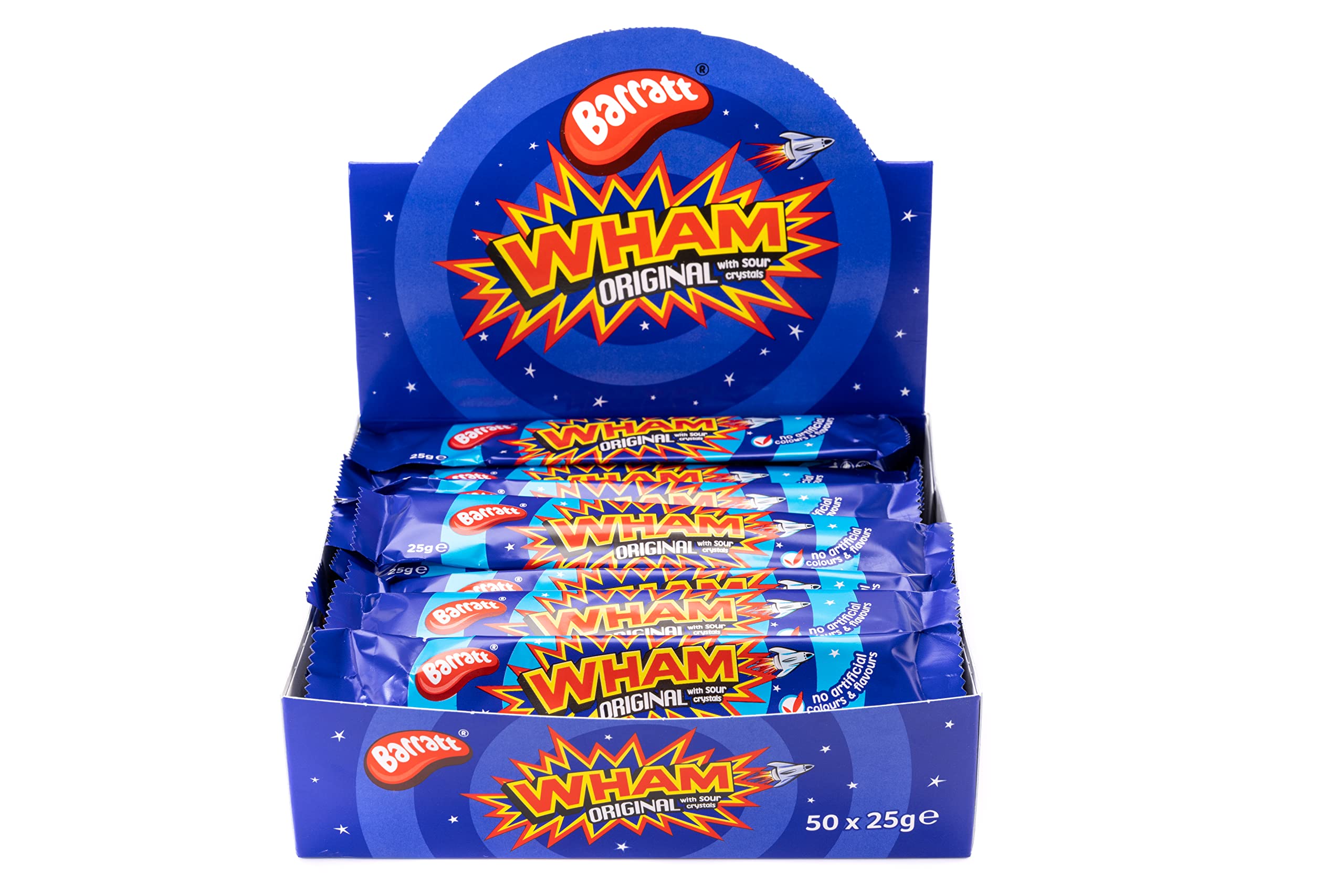 Wham Wham Bar Retro Flavour Sweets - 50 Piece Sealed Box 5