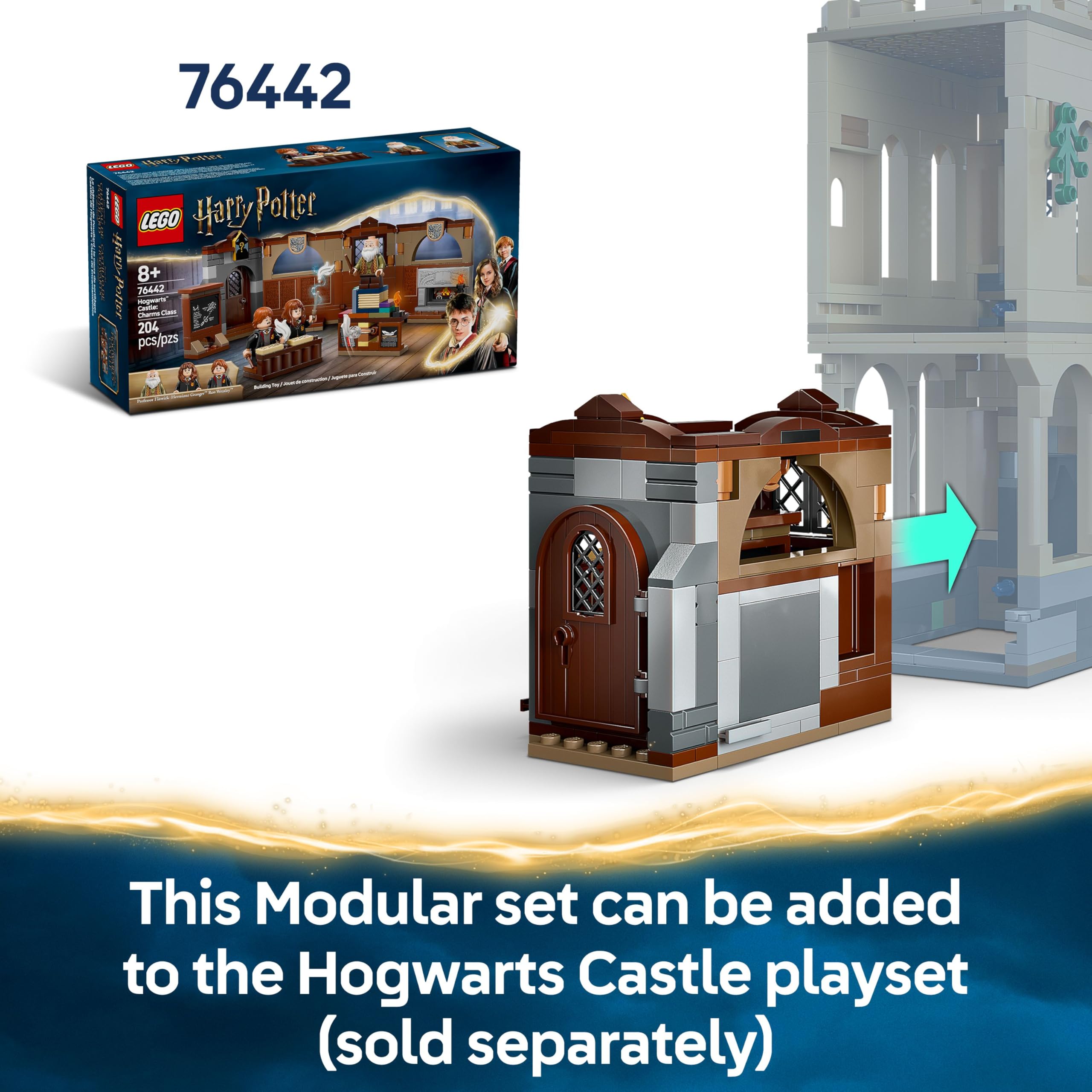 LEGO Harry Potter Hogwarts Castle: Flying Lessons Set 76447 | Ages 9+ 6