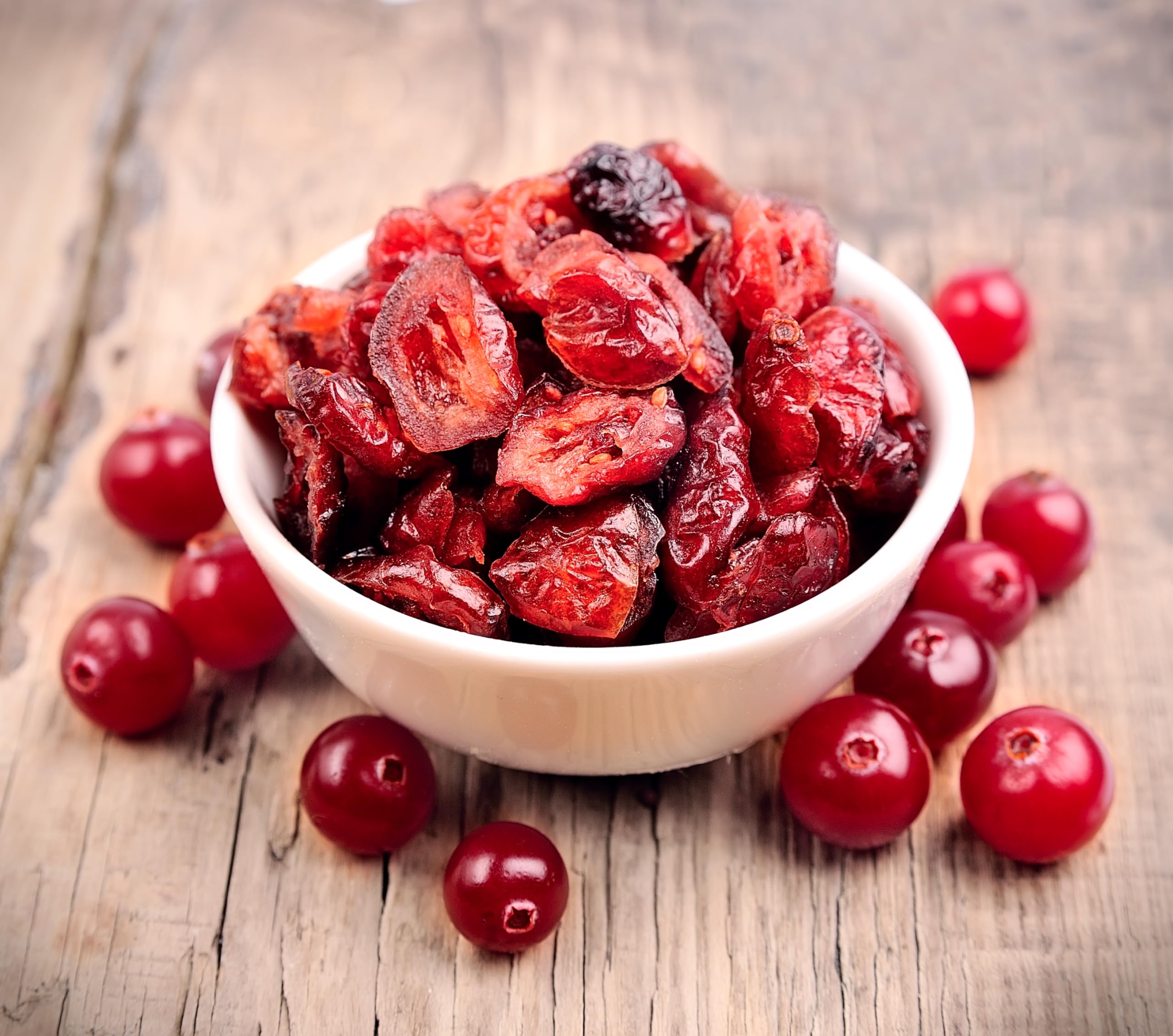 Mundo Feliz Organic Dried Cranberries - 5 x 100 g Pack | Unsweetened, No Added Sugar 5