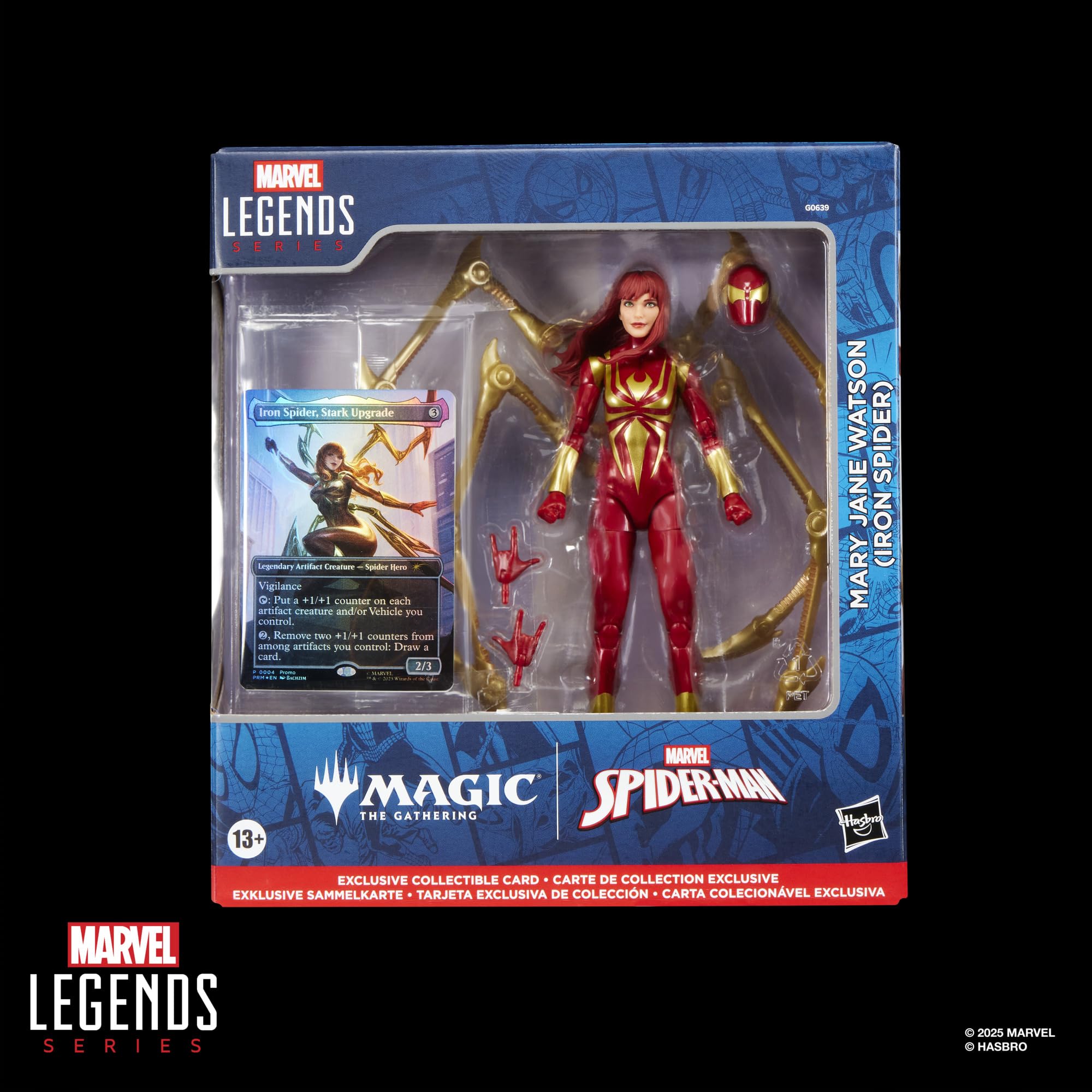 Marvel Legends Series Magic: The Gathering Mary Jane Watson (Iron Spider) Action Figure 7