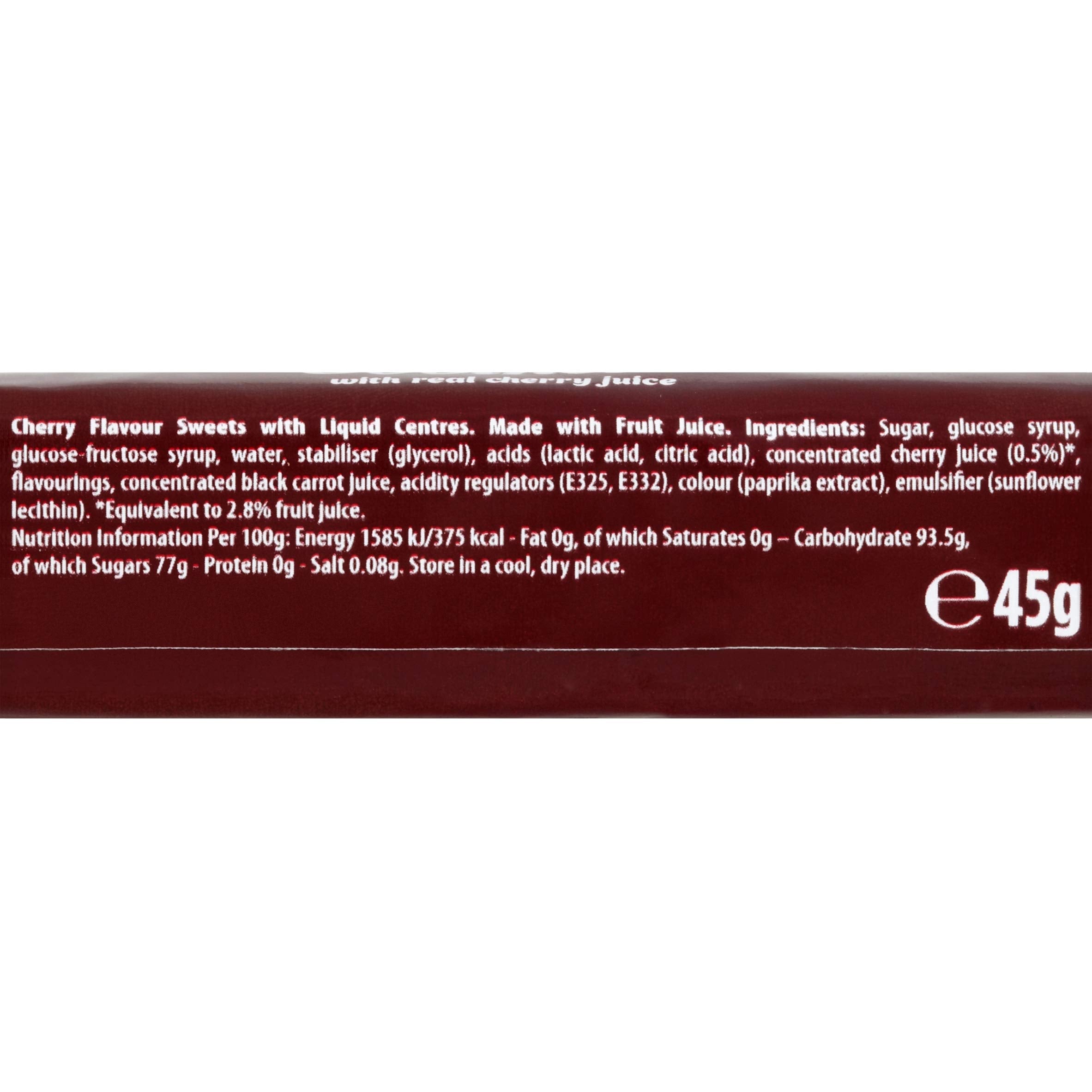 Halls Soothers Real Cherry Juice Sweets, 45g 4