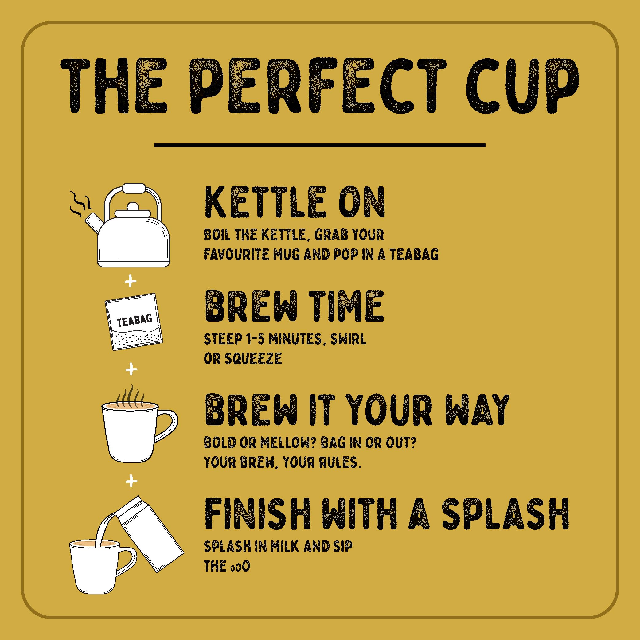 Typhoo - Gold Luxury Black Tea 80 Tea Bags 4