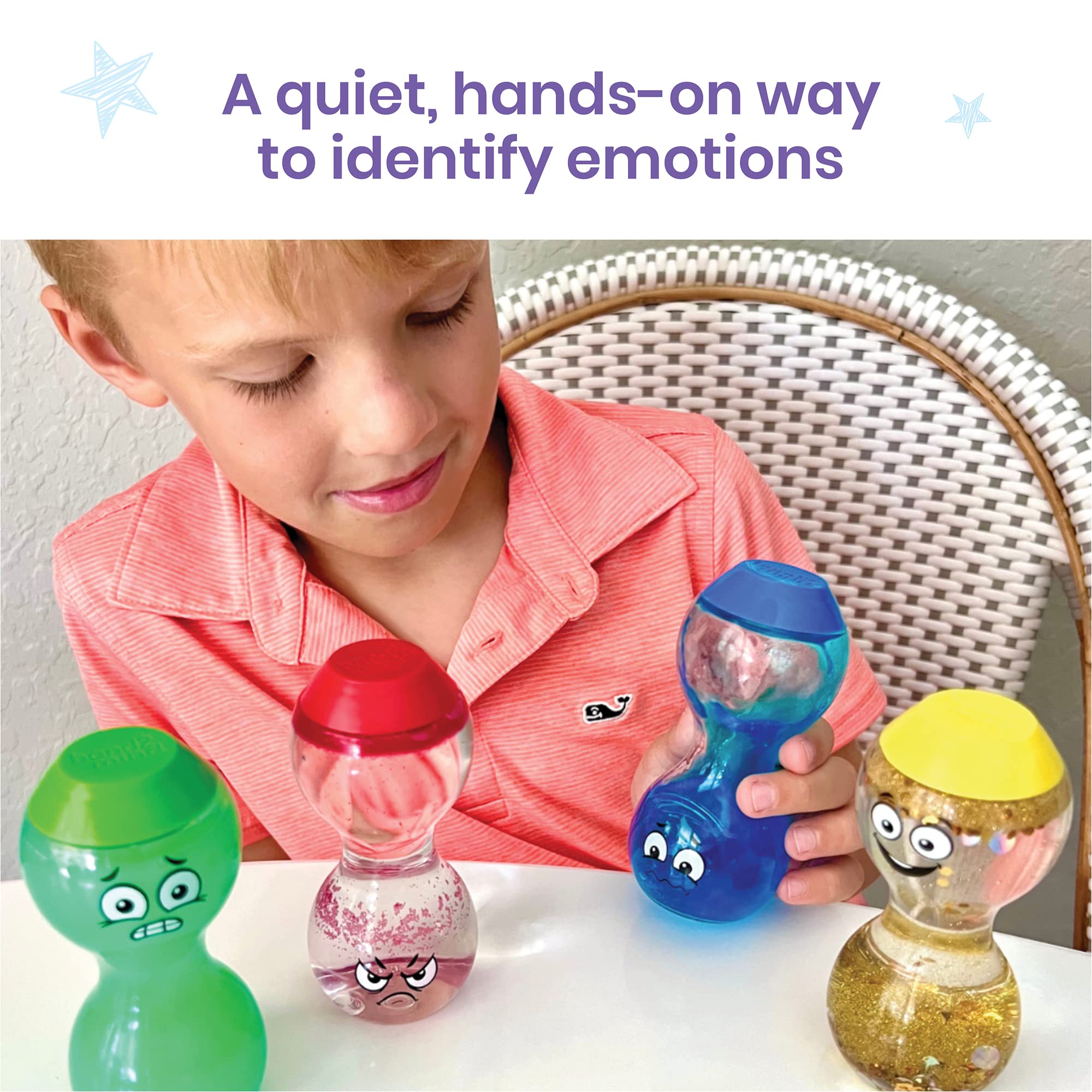 Learning Resources Express Your Feelings Sensory Bottles - Emotional Learning Toy for Ages 3+ 13