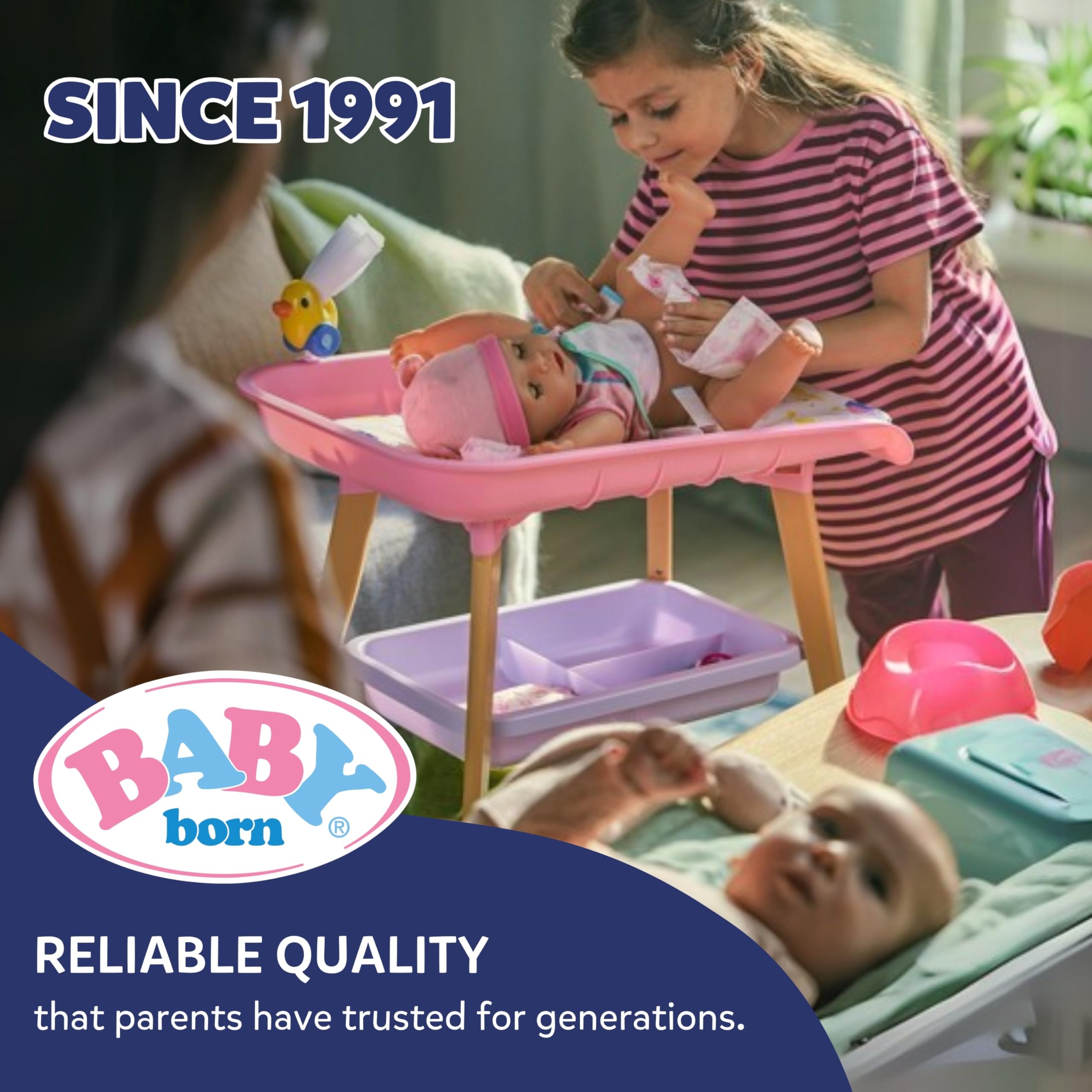 BABY born Splish Splash Emma - Interactive Bath Toy with Wind-Up Swimming Mechanism 3