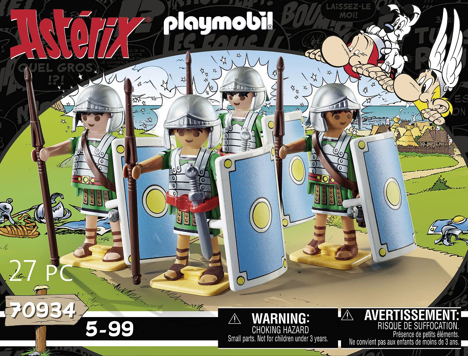 Playmobil Asterix Roman Troop Playset | Ages 5+ | 27 Pieces 3