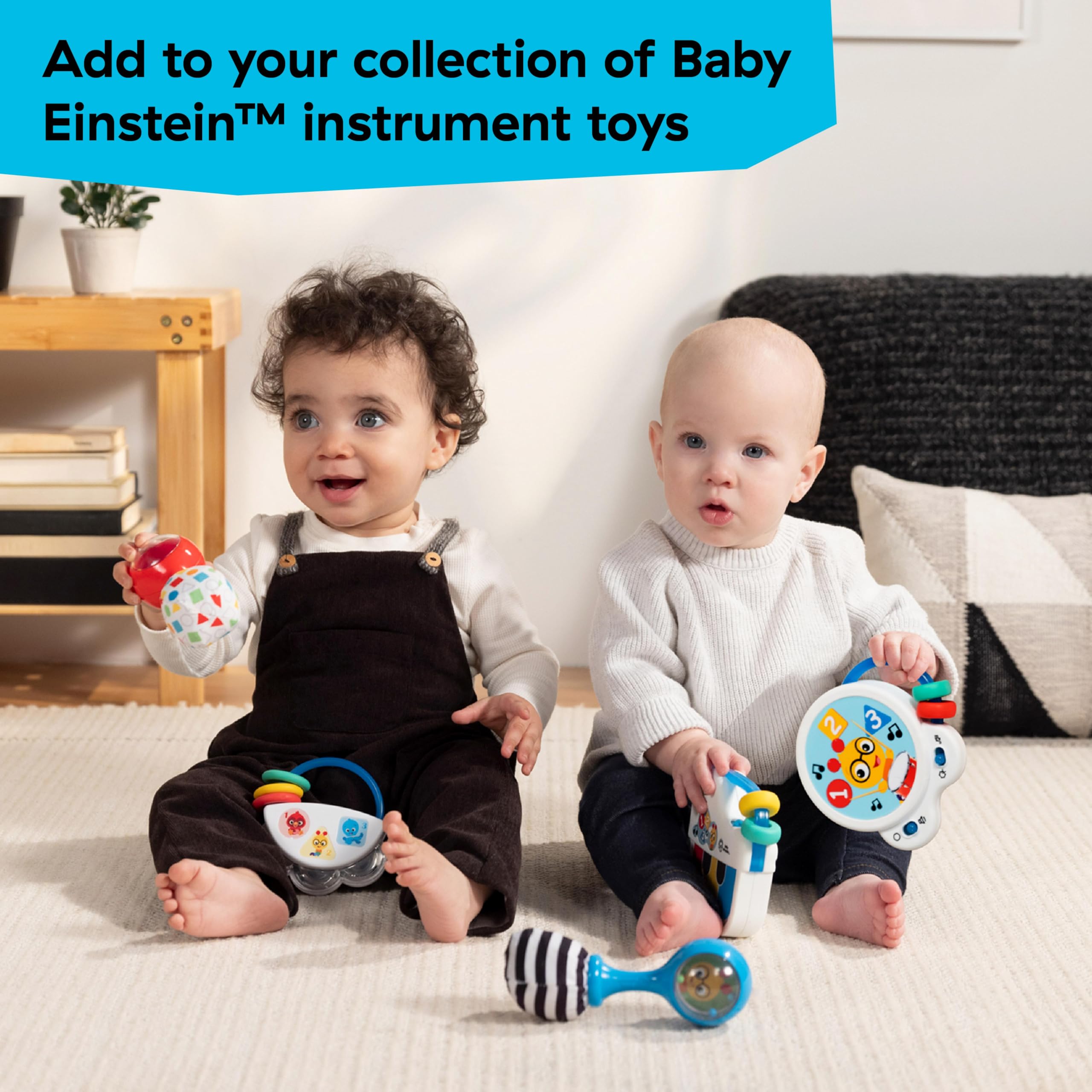 Baby Einstein Shake & Groove Toy Maracas - Musical Instrument Set for Ages 3+ Months 8