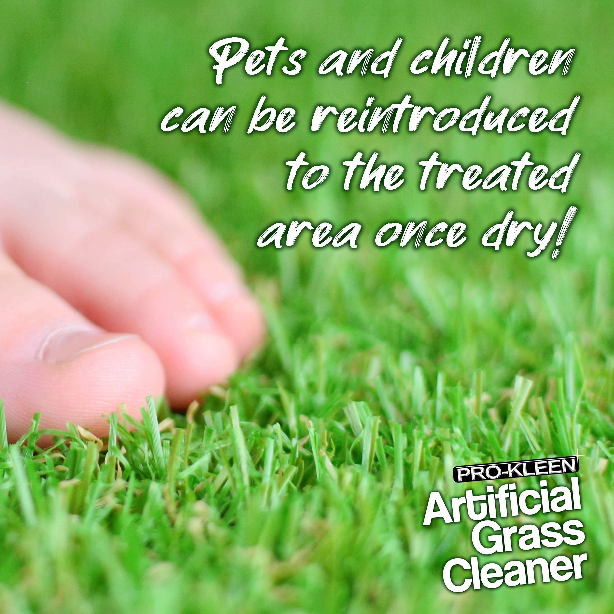 Pro-Kleen Artificial Grass Cleaner - Eliminates Dog Urine Odour | 1L Liquid | Concentrated 5