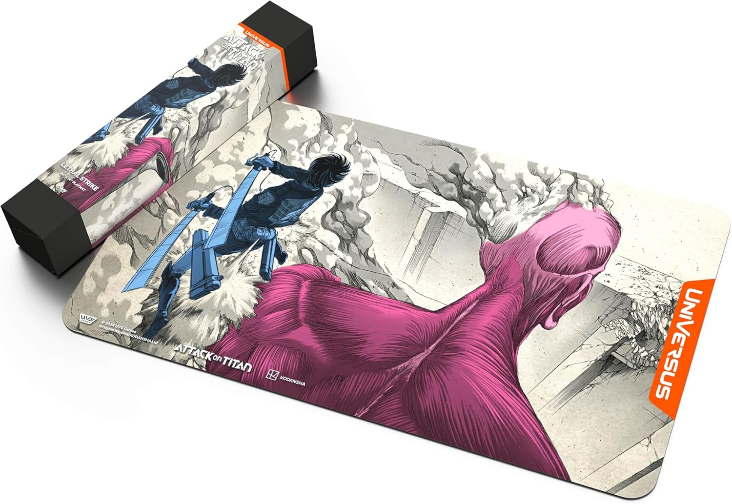 UniVersus Attack on Titan: Origins of Power Lethal Strike Playmat 24 x 14 4