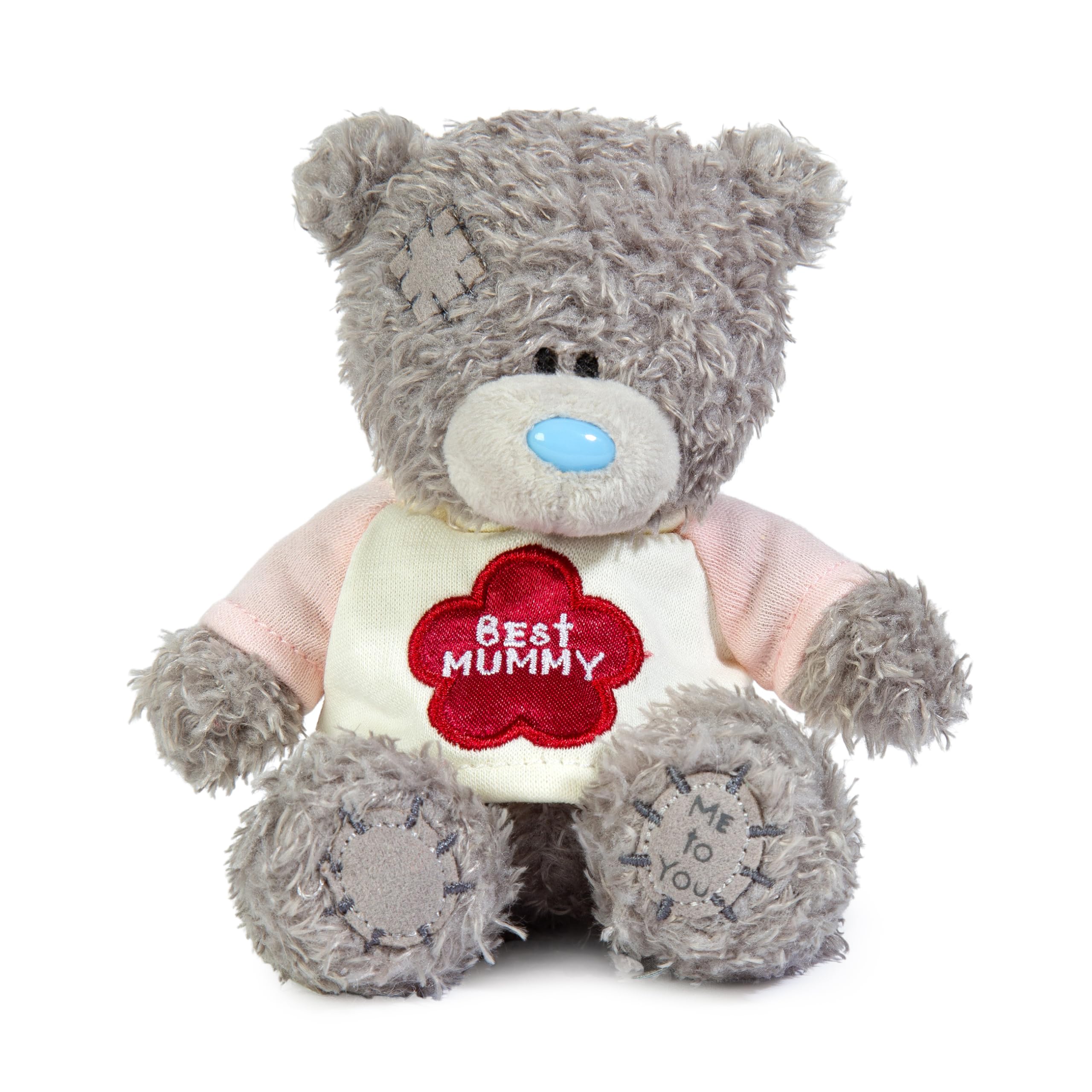 Me to You Tatty Teddy 'Best Mummy Ever' 10cm Plush Bear With Satin Tag - Of