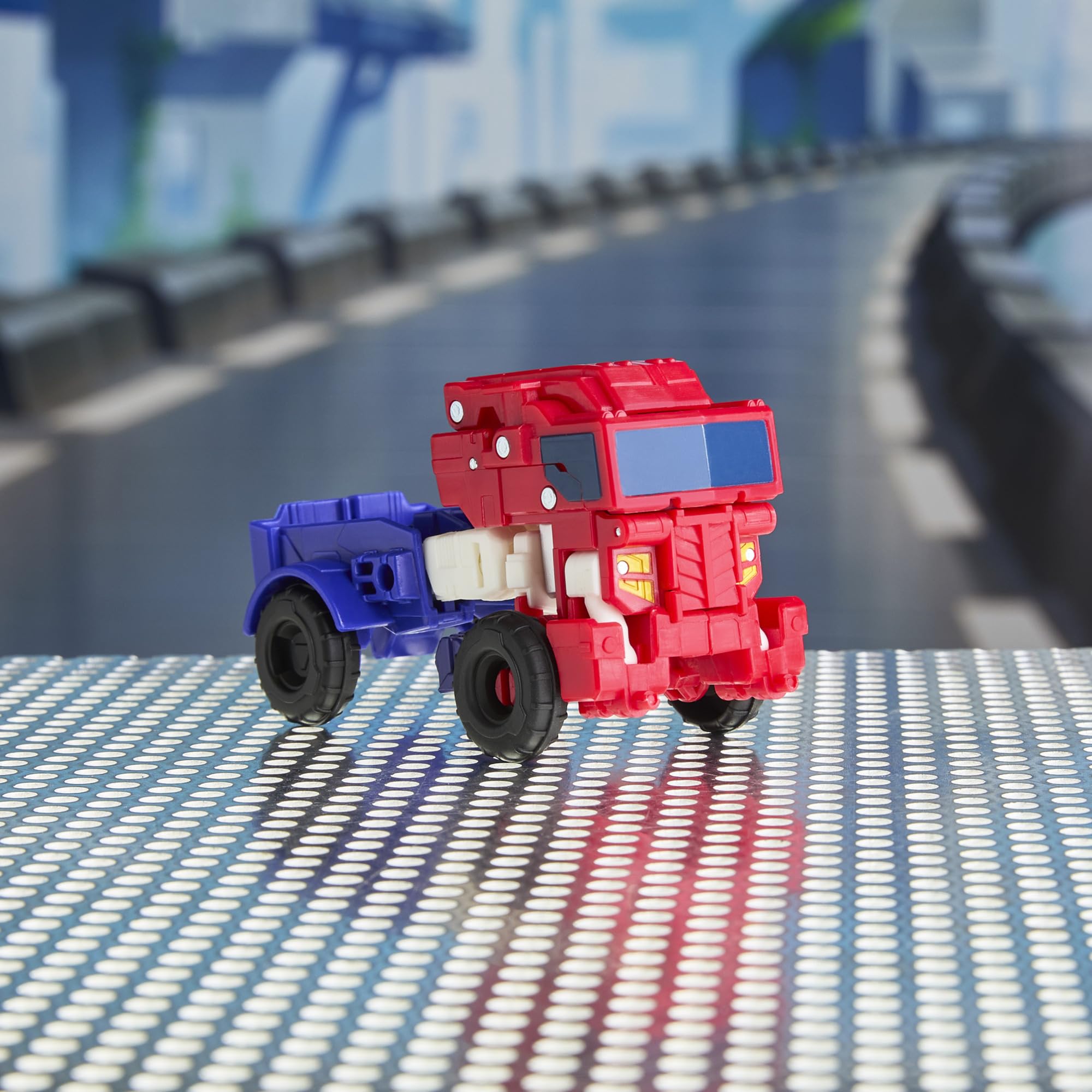 Transformers Optimus Prime Cyber Changers Action Figure | 4-Step Conversion | 10cm 7