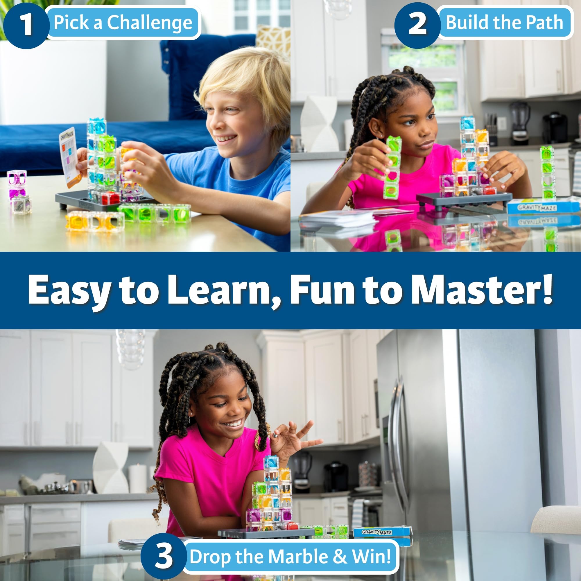 ThinkFun Gravity Maze - Falling Marble Logic Game and STEM Toy for Ages 8+ 8