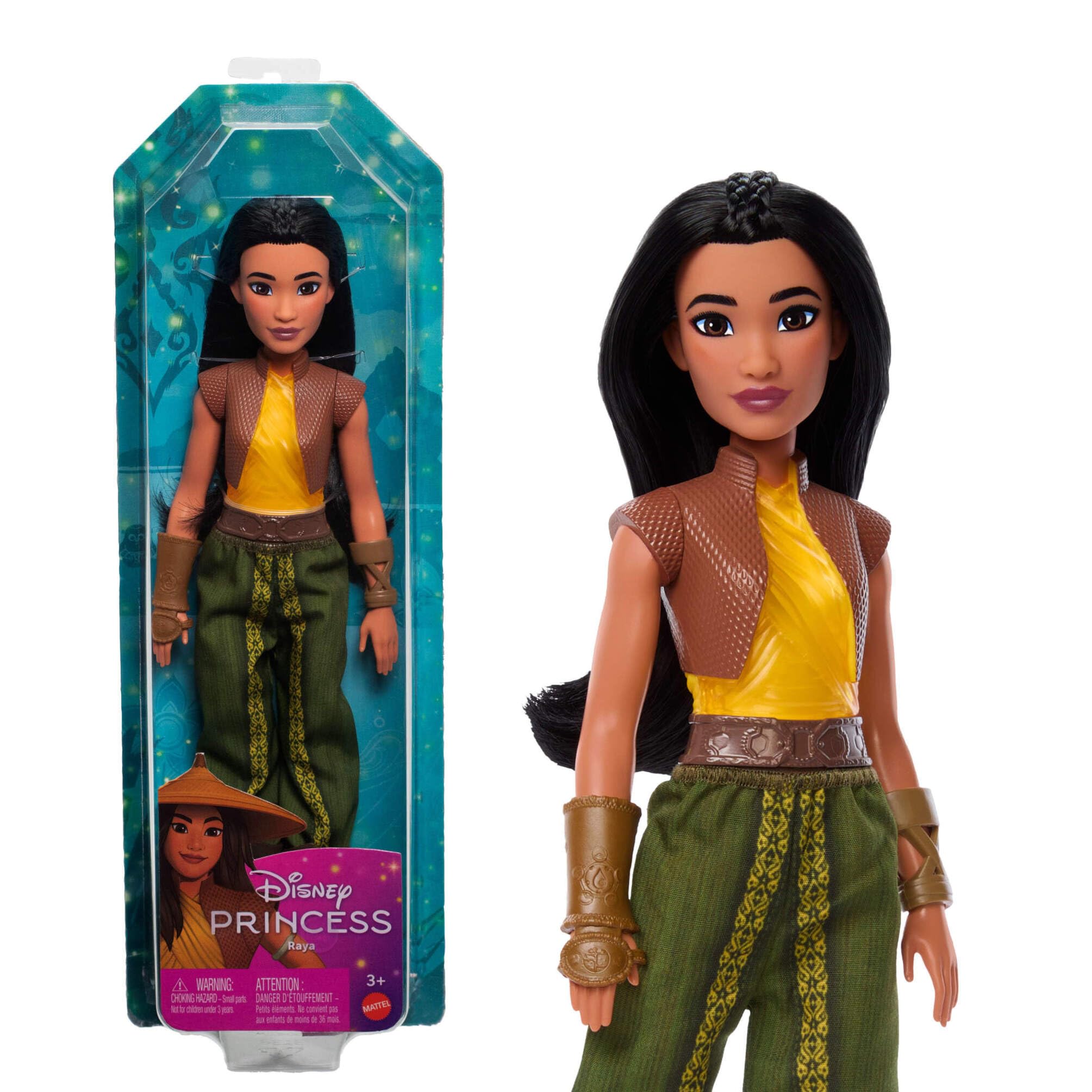 Disney Raya Posable Fashion Doll with Movie-Inspired Outfit and Accessories 7