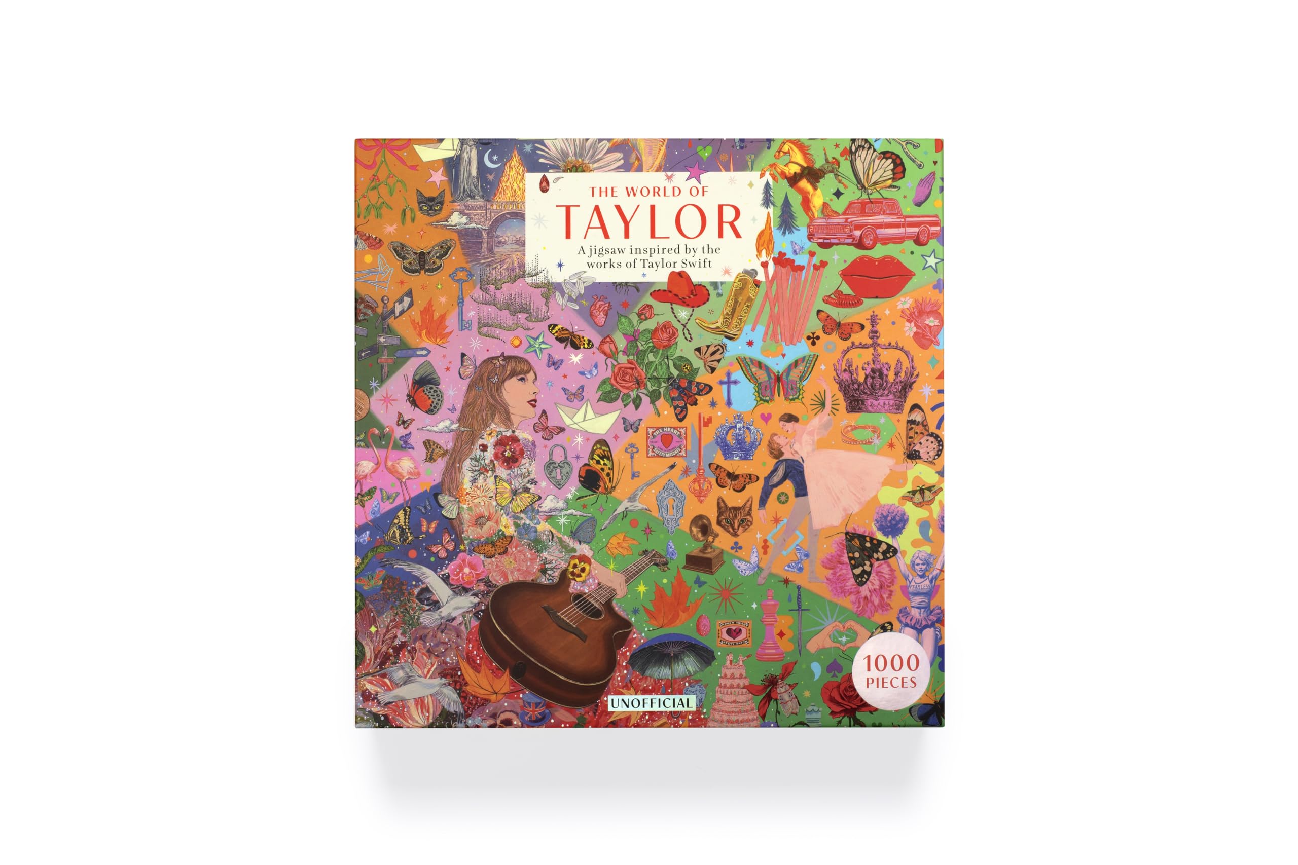 The World of Taylor 1000-Piece Jigsaw Puzzle - Unofficial Taylor Swift Eras Puzzle by Anna Higgie 6