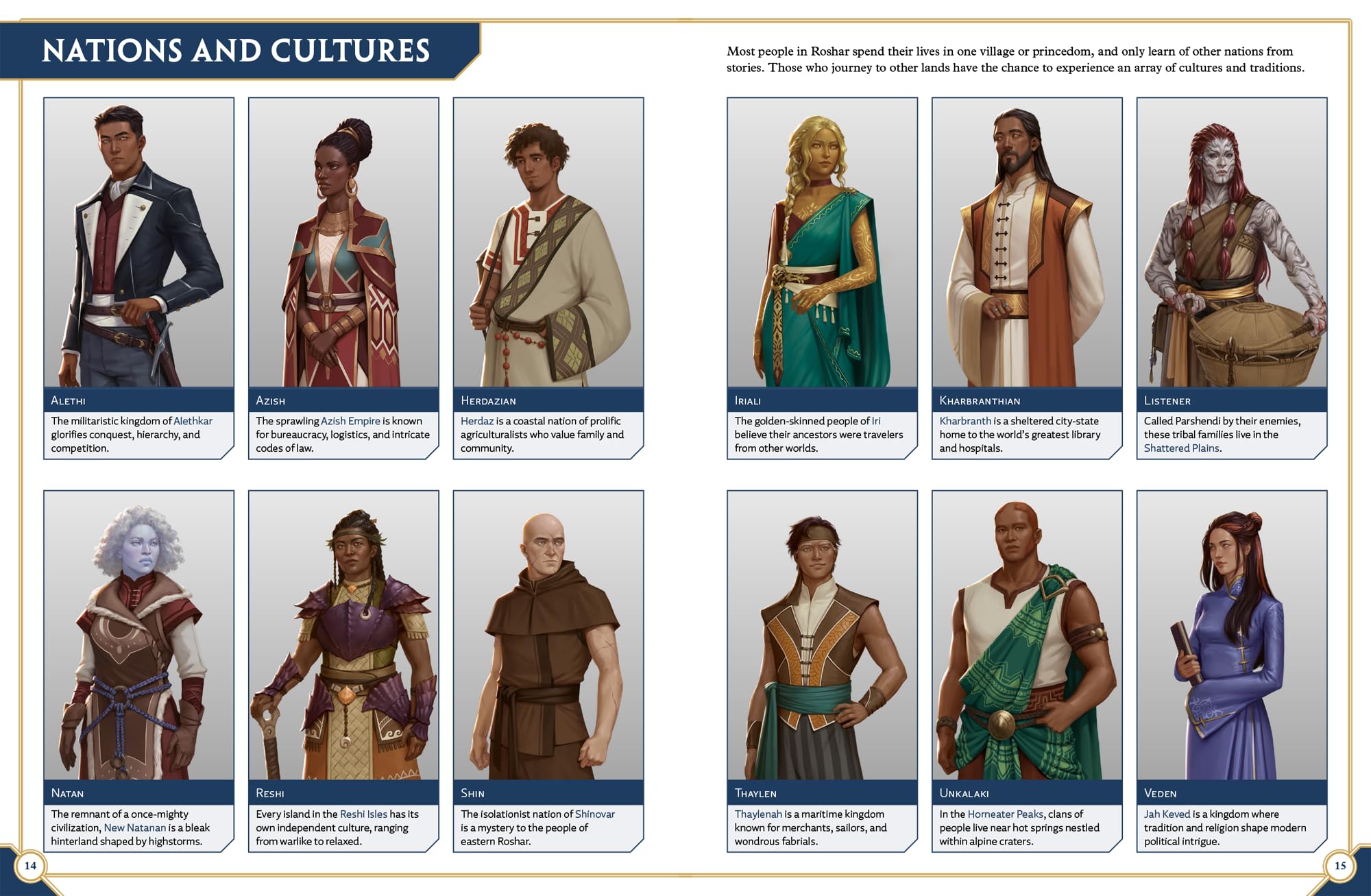 Brotherwise Games Cosmere - Welcome to Roshar Guide | Fantasy Fans | Ages 14+