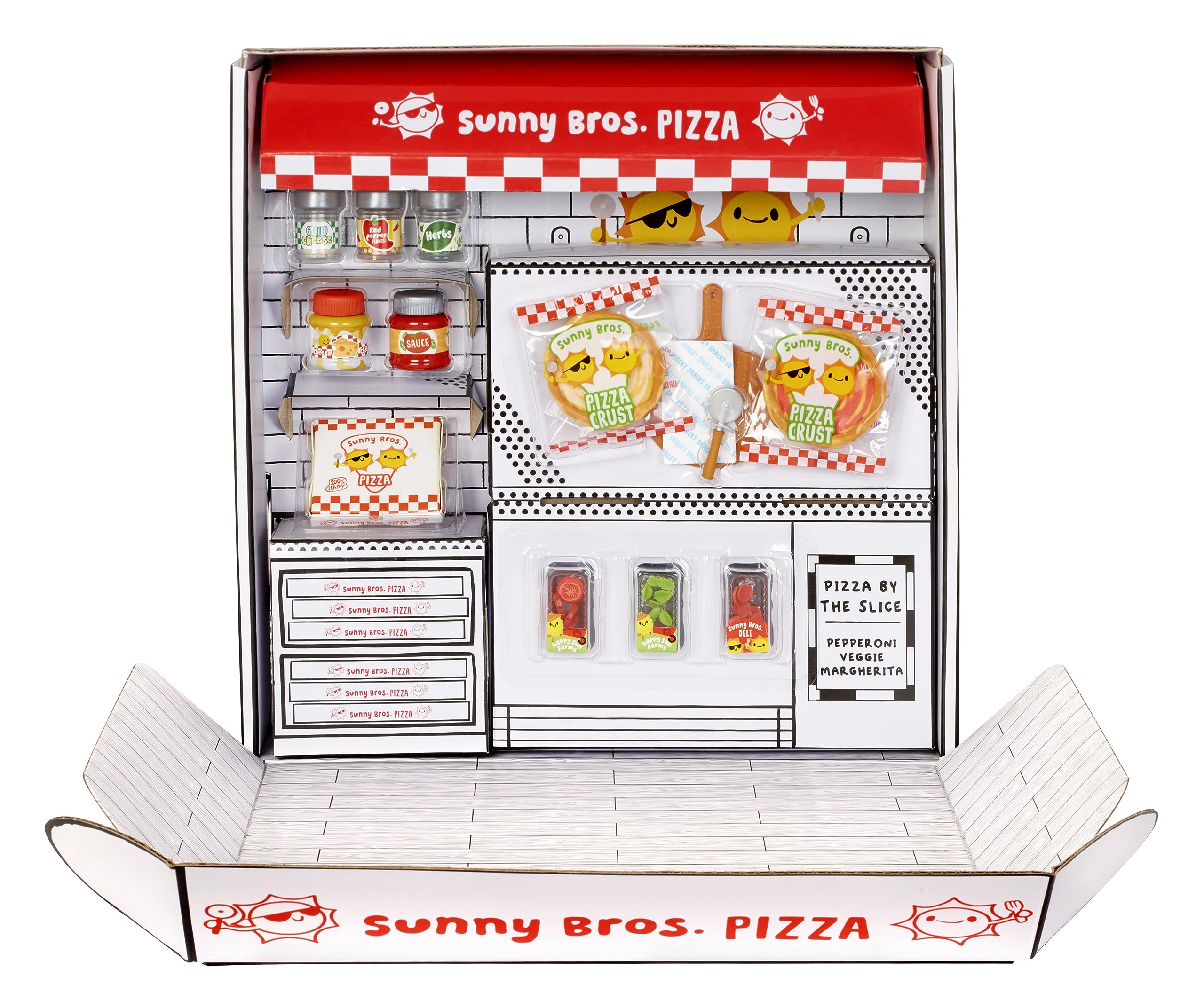 MGA's Miniverse Make It Mini Food - Pizza Party Playset for Ages 8+