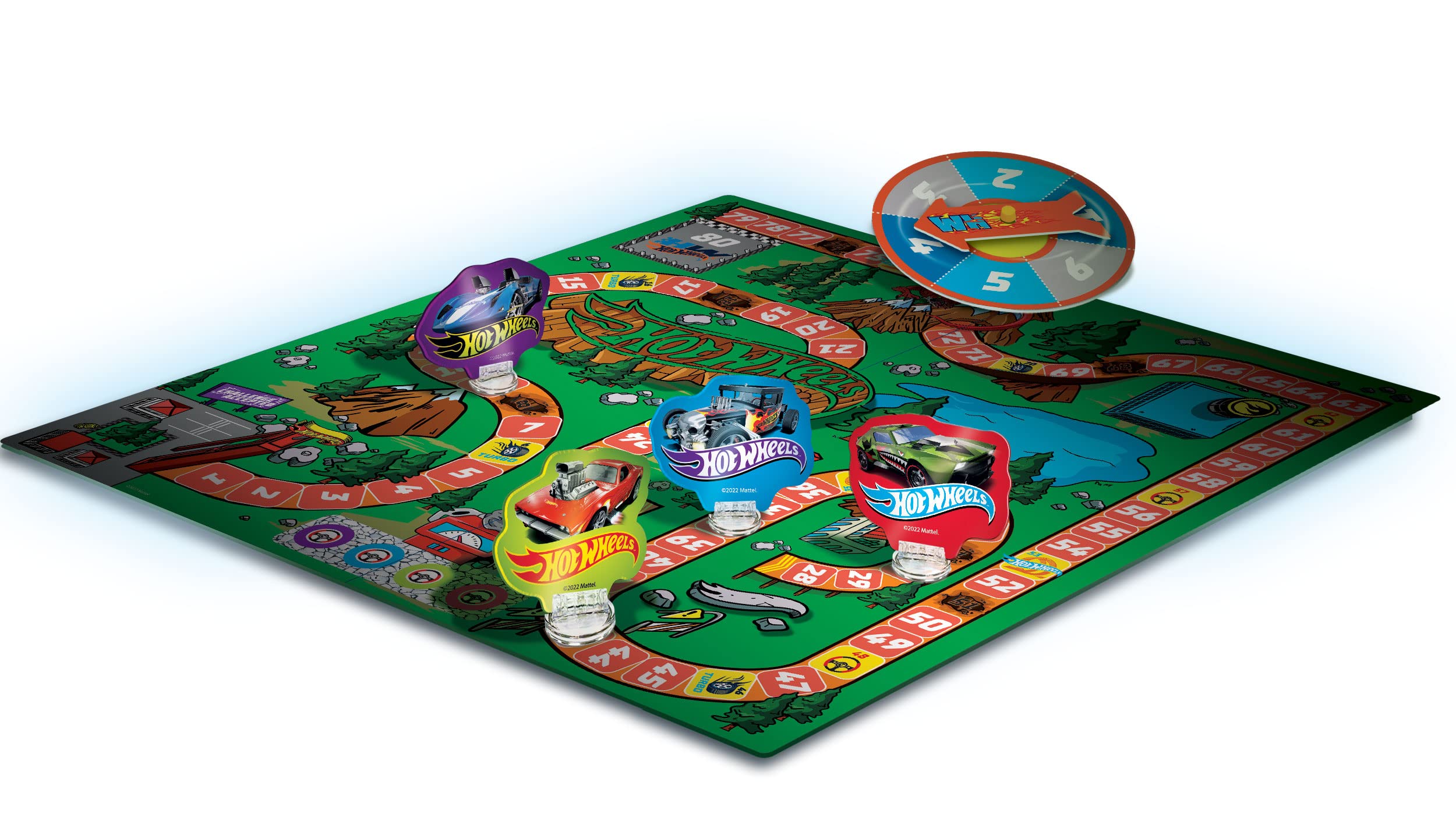 Lisciani Hot Wheels Speed Race Game Board Game 7