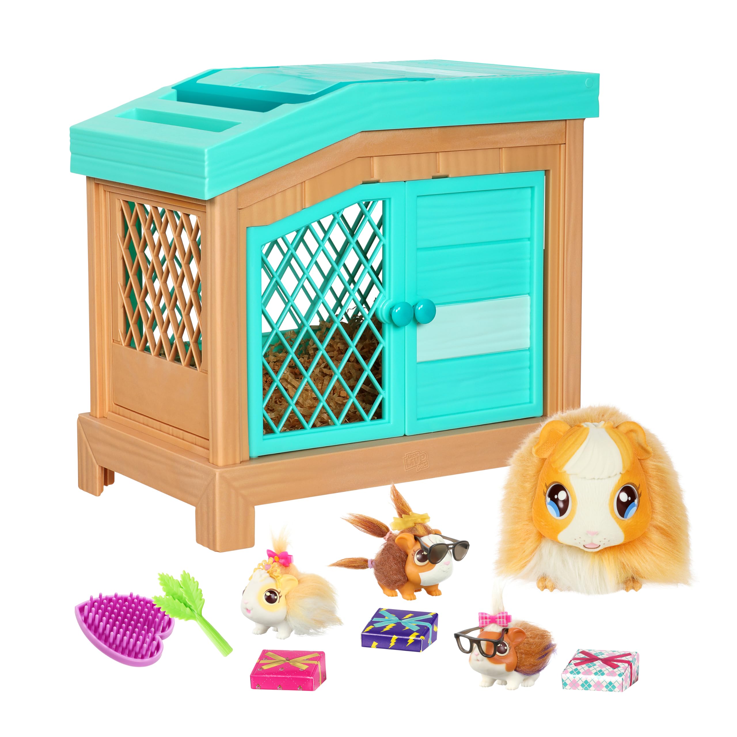 Little Live Pets Mama Surprise Bunny Interactive Playset - Electronic Plush with Hutch for Kids 4-12 22