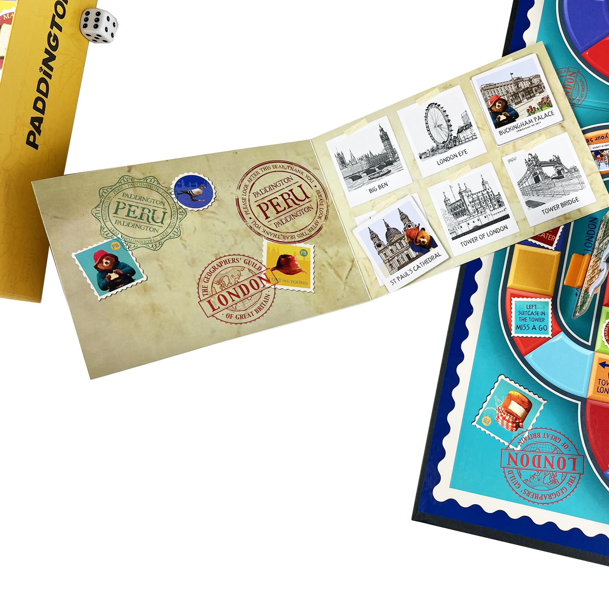University Games Paddington Bear Movie Board Game - Sightseeing Adventures for Kids 8