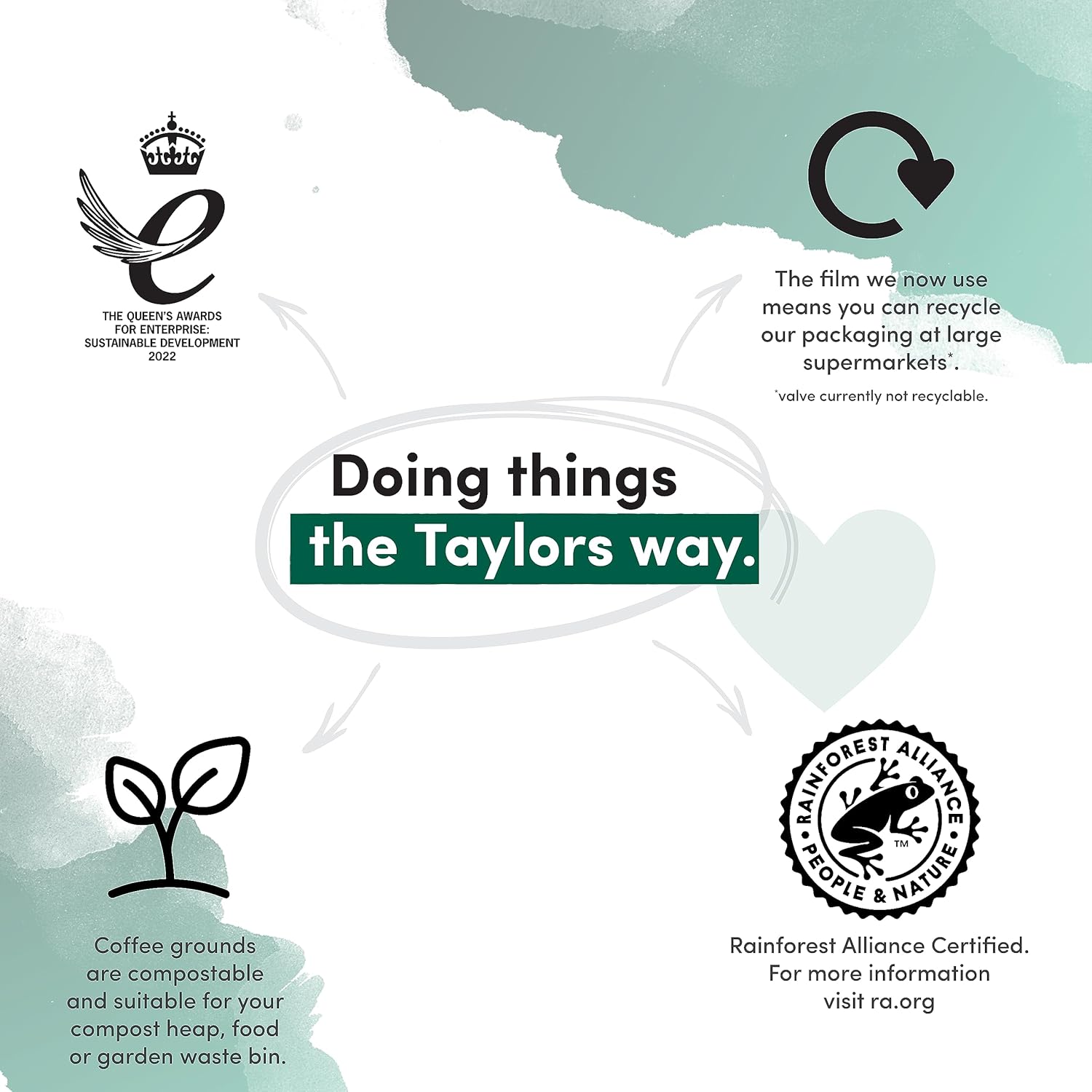 Taylors of Harrogate Hot Lava Java Ground Coffee, 200g (Pack of 6) - 1.2kg Total 5