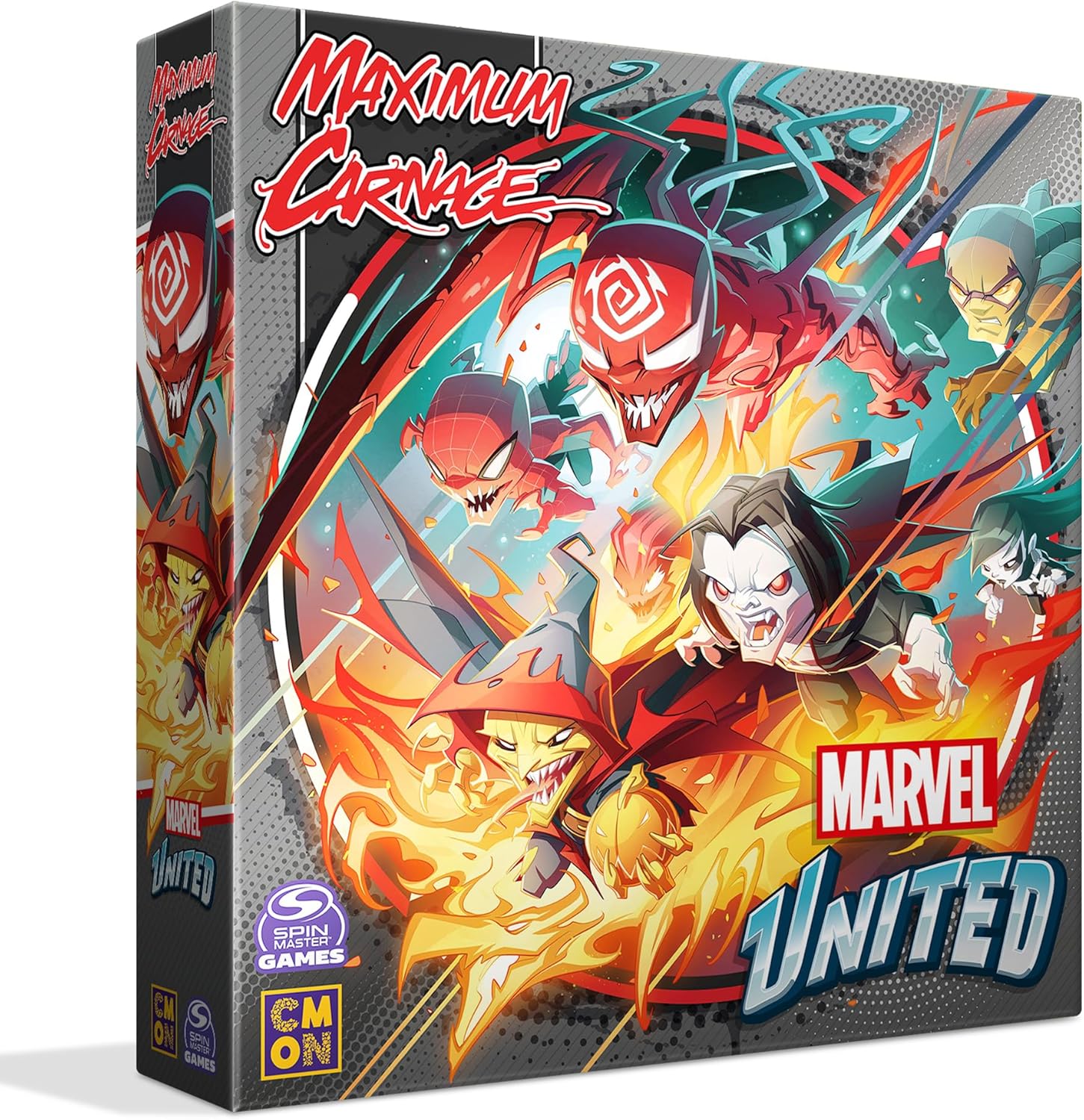 CMON Marvel United: Maximum Carnage Expansion – Strategy Board Game with Miniatures
