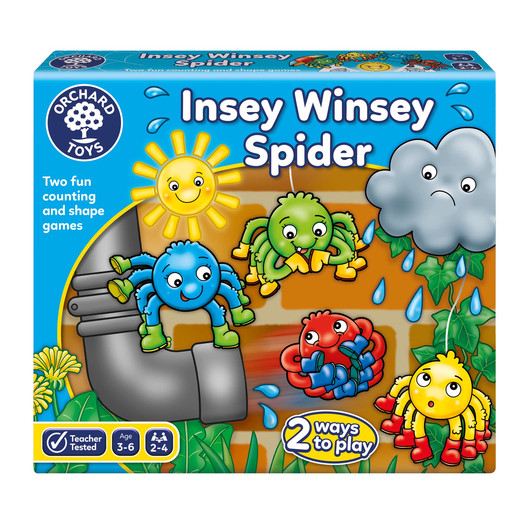 Orchard Toys Insey Winsey Spider Board Game 6