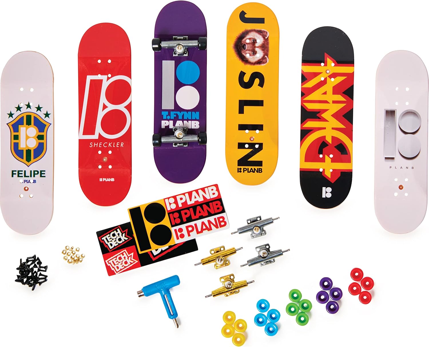 Tech Deck Sk8shop Bonus Pack - Build 6 Custom Fingerboards, Ages 6+ 3