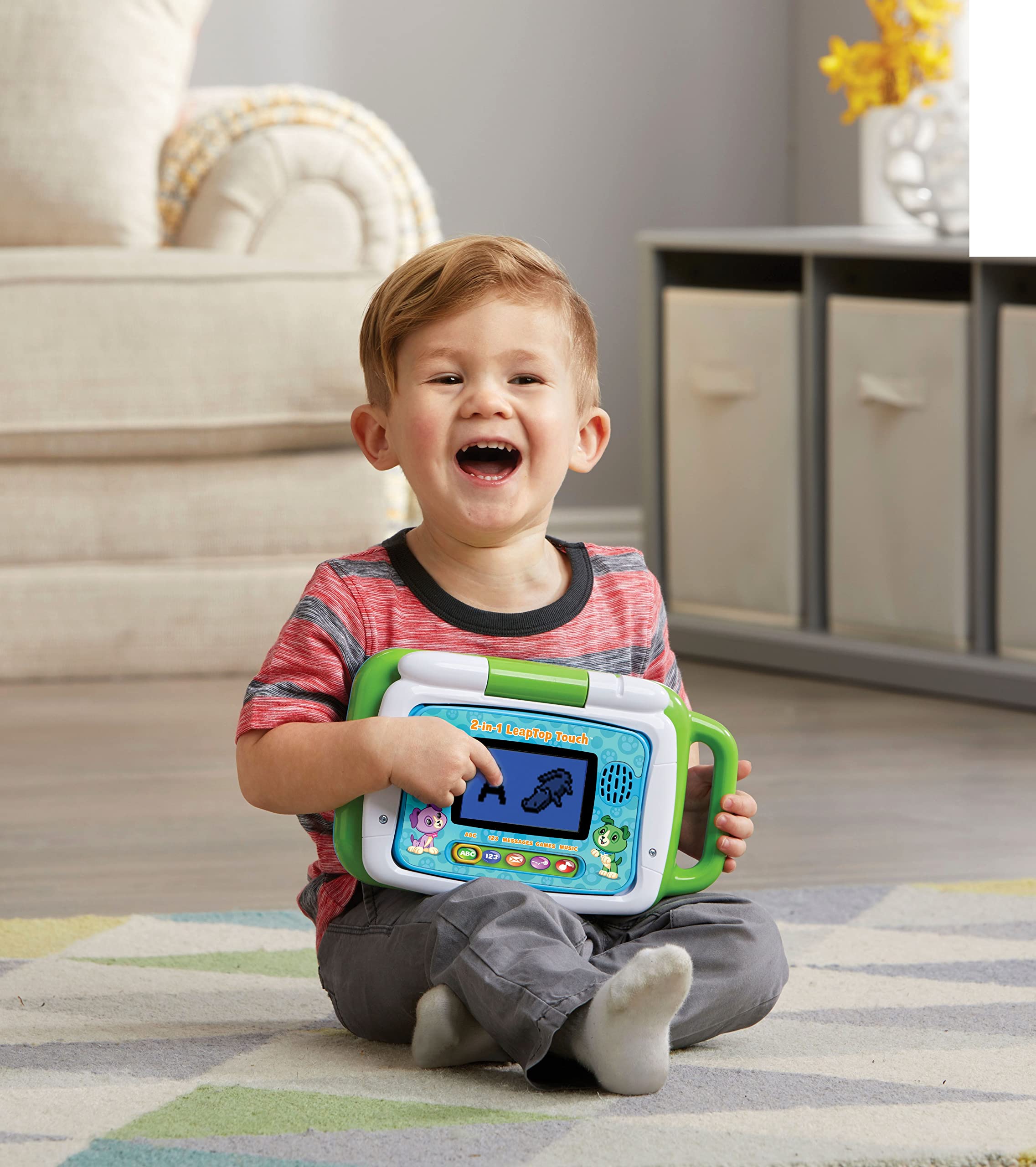 LeapFrog 2-in-1 LeapTop Touch Laptop - Educational Learning Tablet for Kids Ages 2+ 9
