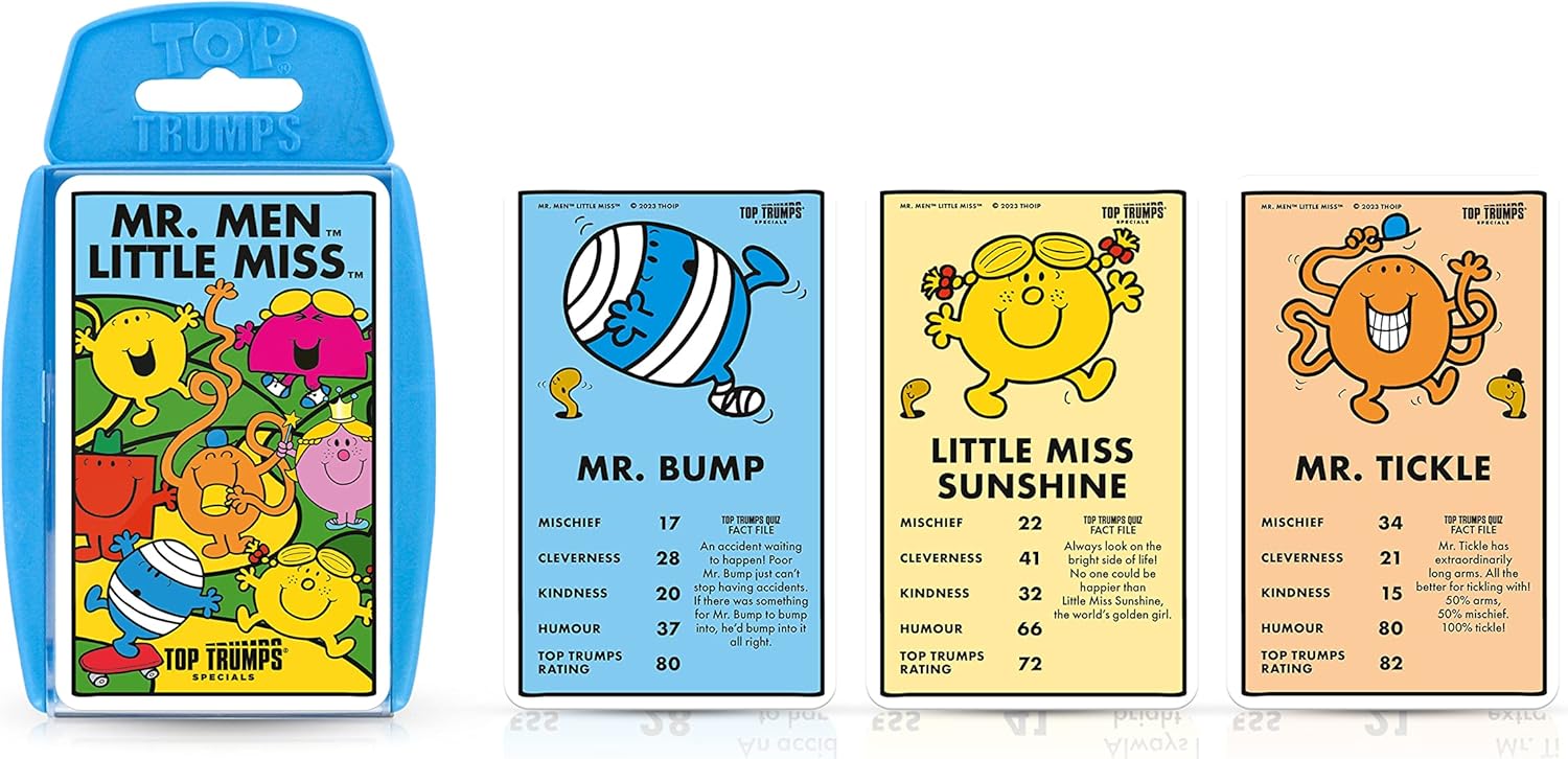 Top Trumps Mr Men and Little Miss Card Game 8