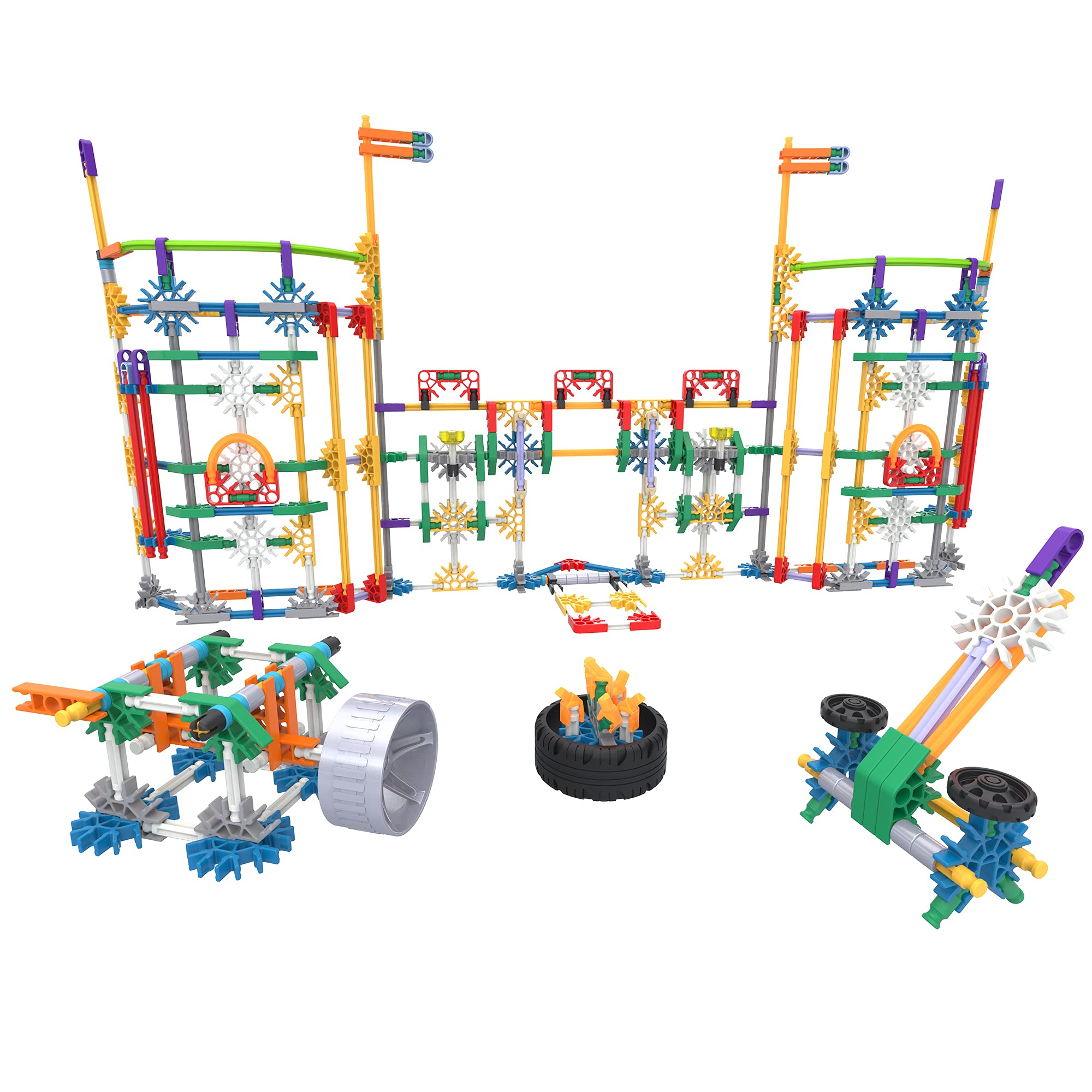 K'NEX Mega Models Building Set - 700-Piece STEM Construction Toy for Kids 7+ 7