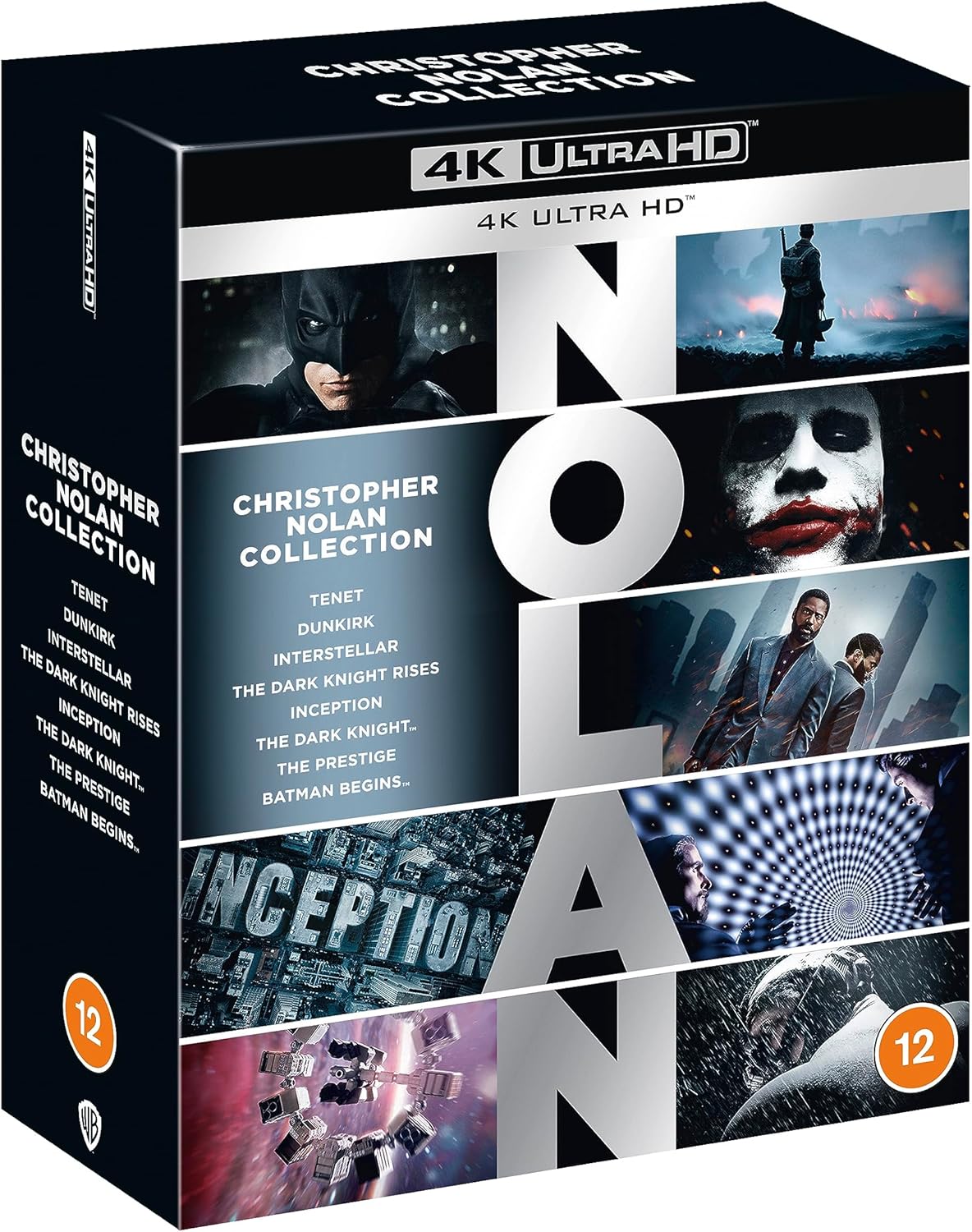 Christopher Nolan 8-Film Collection [4K Ultra HD] [2005] [Blu-ray] [2023] [Regio