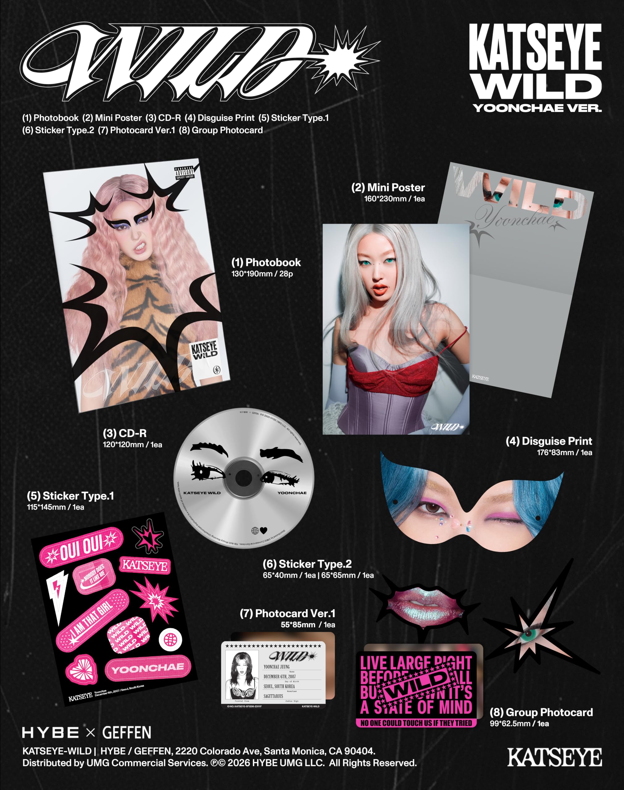 KATSEYE - WILD [CD] 2