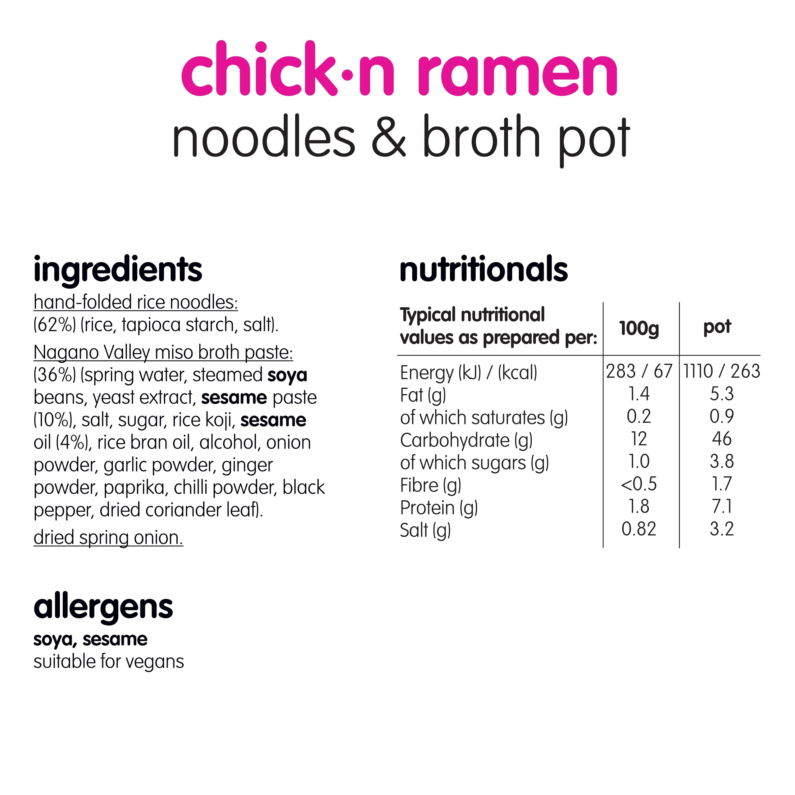 Itsu Chickn Ramen Instant Noodles & Broth Pot 64g - Pack of 6 | Gluten Free | Vegan | Quick-to-Make Snack 5