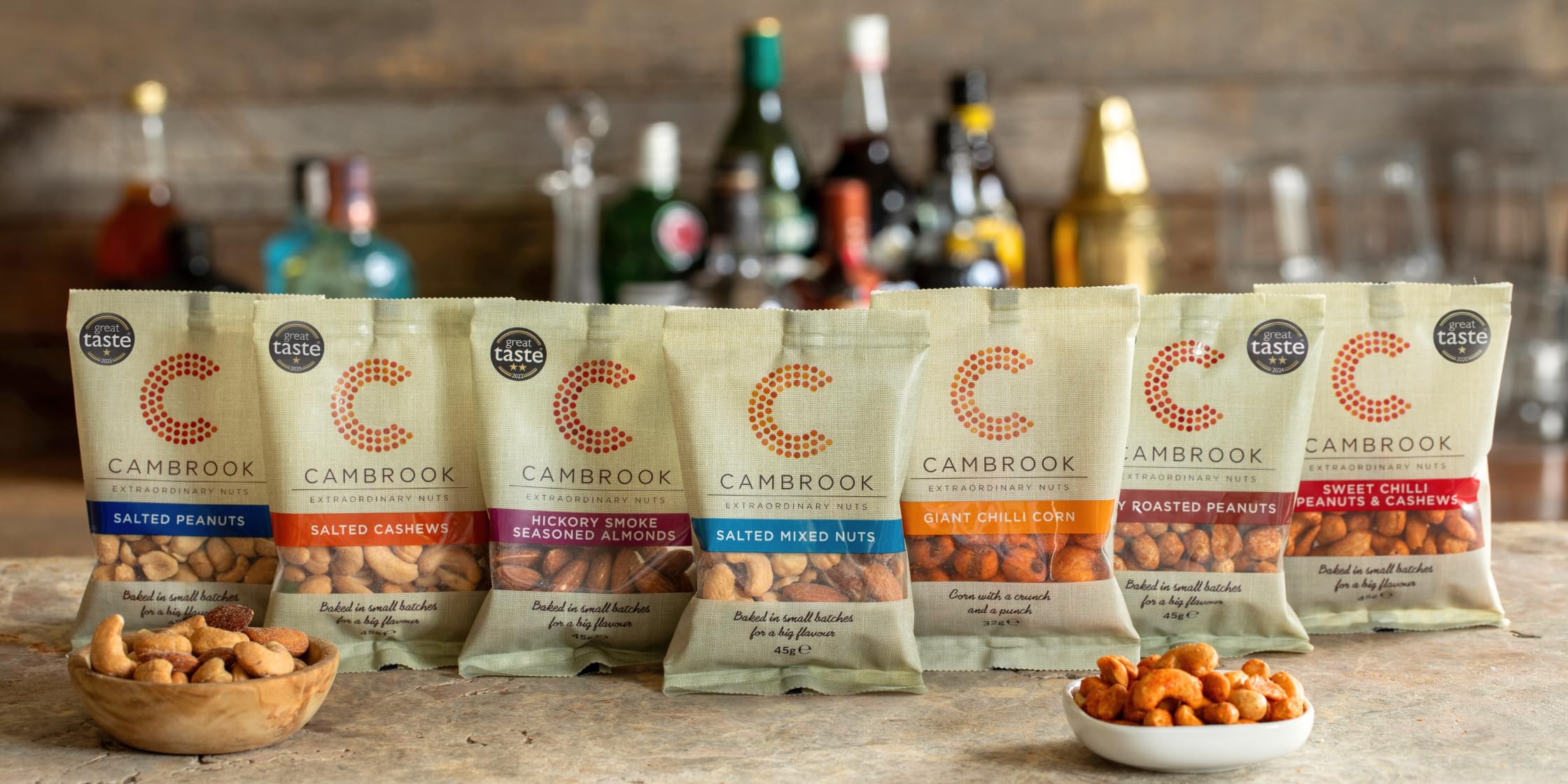 Cambrook - Baked & Salted Cashews - 45g Bag | Gluten Free | Vegan 5