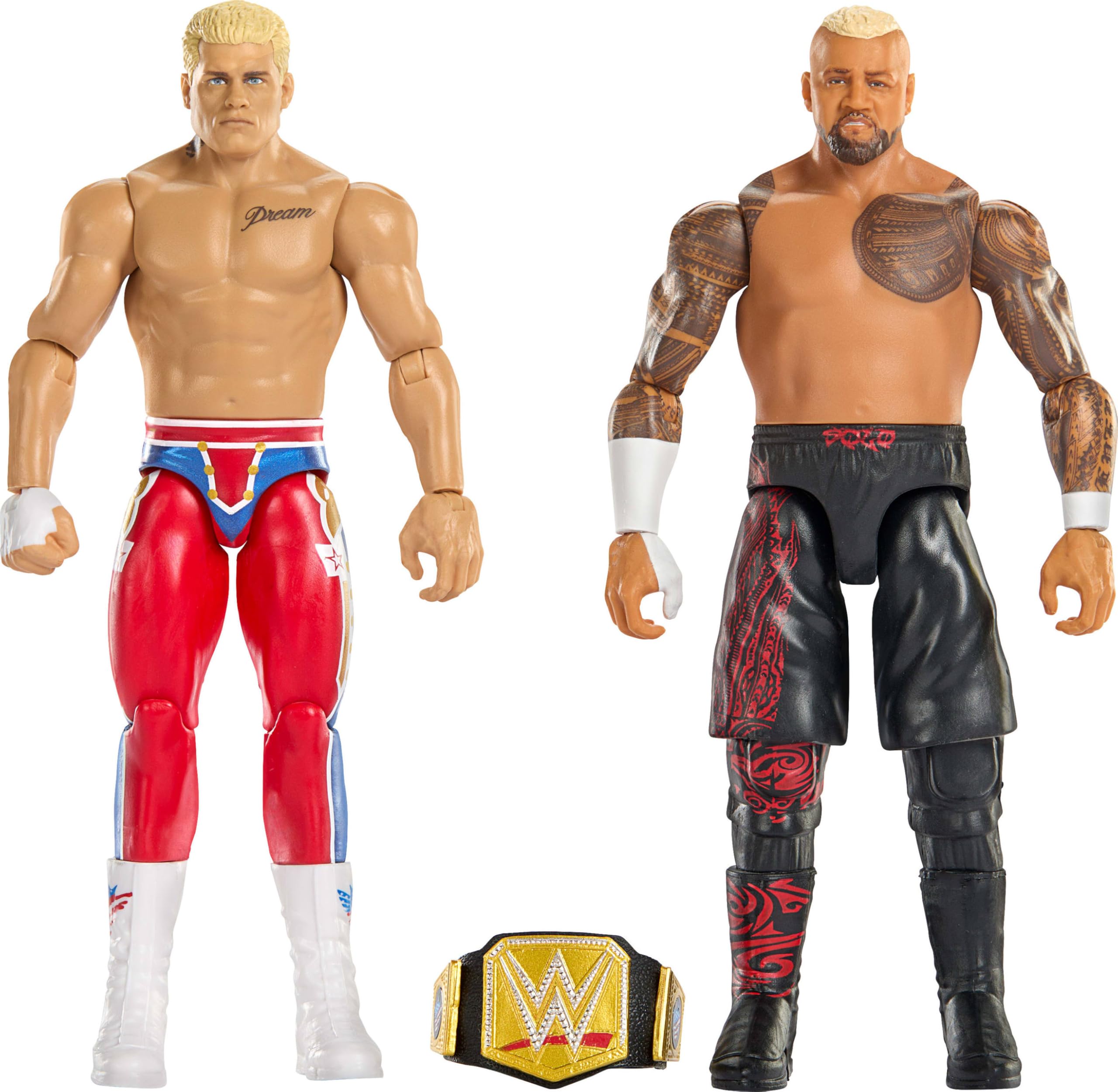 Mattel WWE Main Event Showdown Action Figures 2-Pack with Accessory, Series