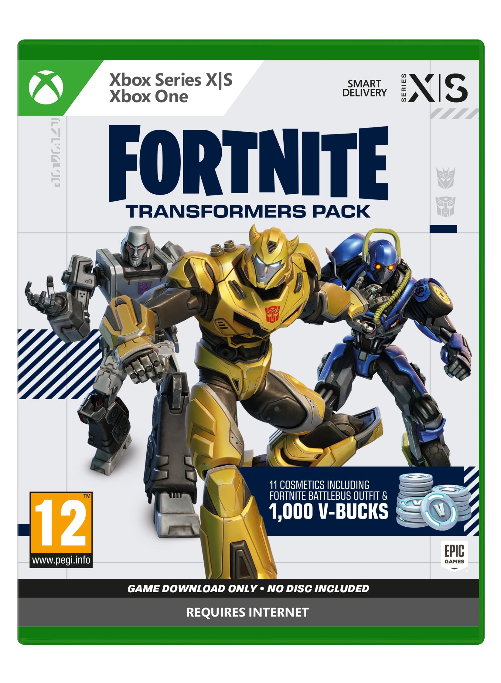 Fortnite Transformers Pack - Xbox Series X|S (Digital Code in Box) 10