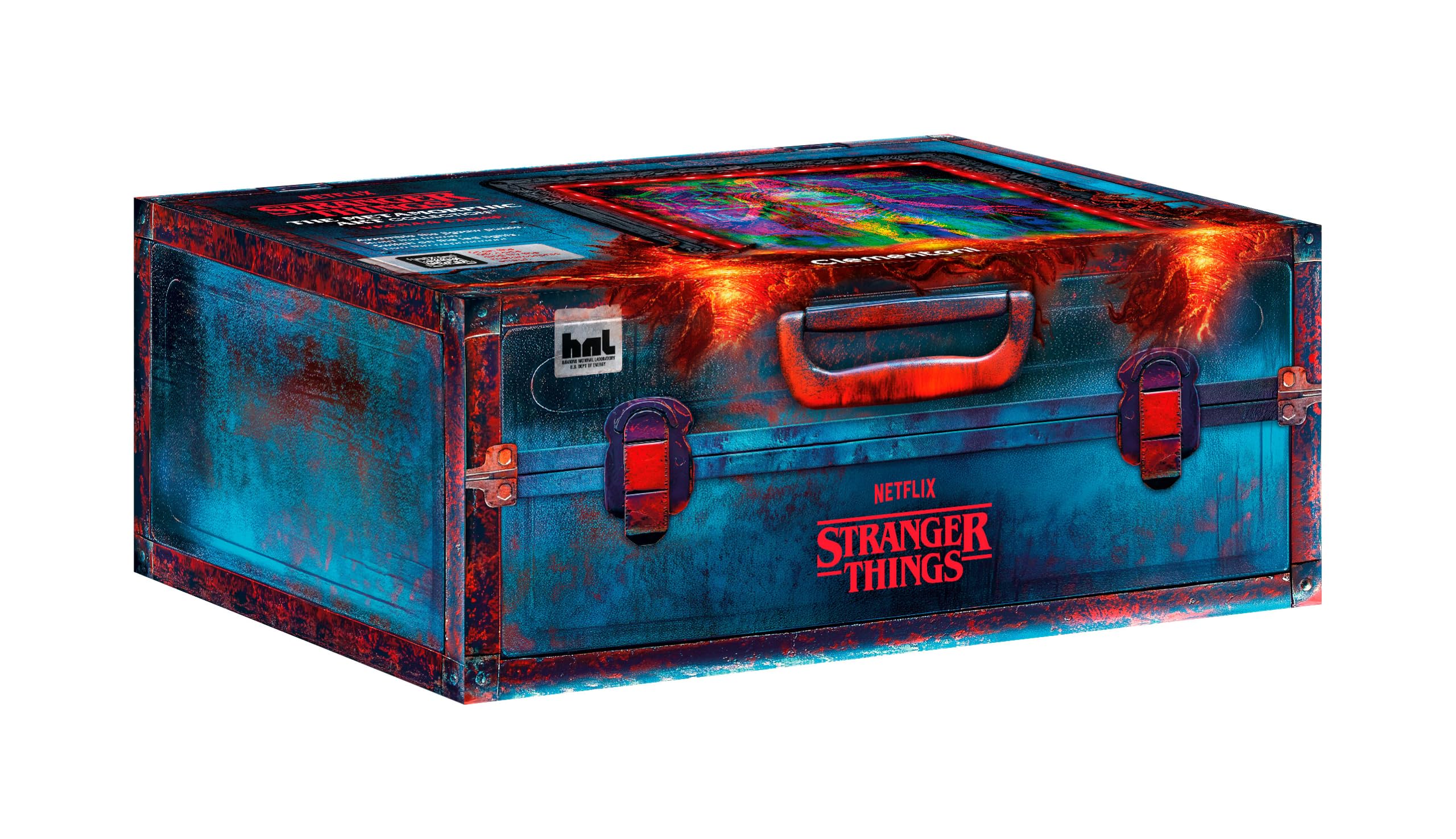 Clementoni Stranger Things Metamorphic Art Puzzle - 520-Piece LED Interactive Puzzle 3