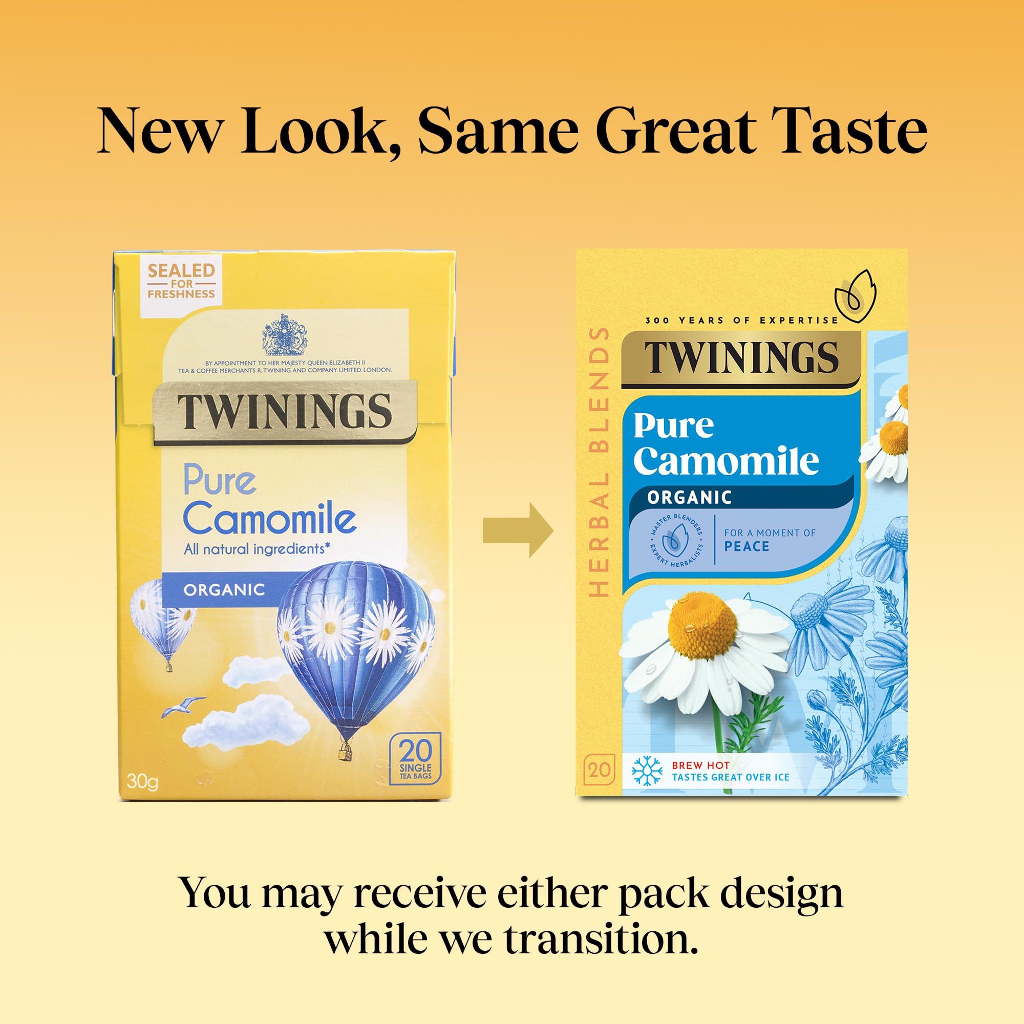 Twinings Organic Camomile x20 Tea Bags, 30g 10