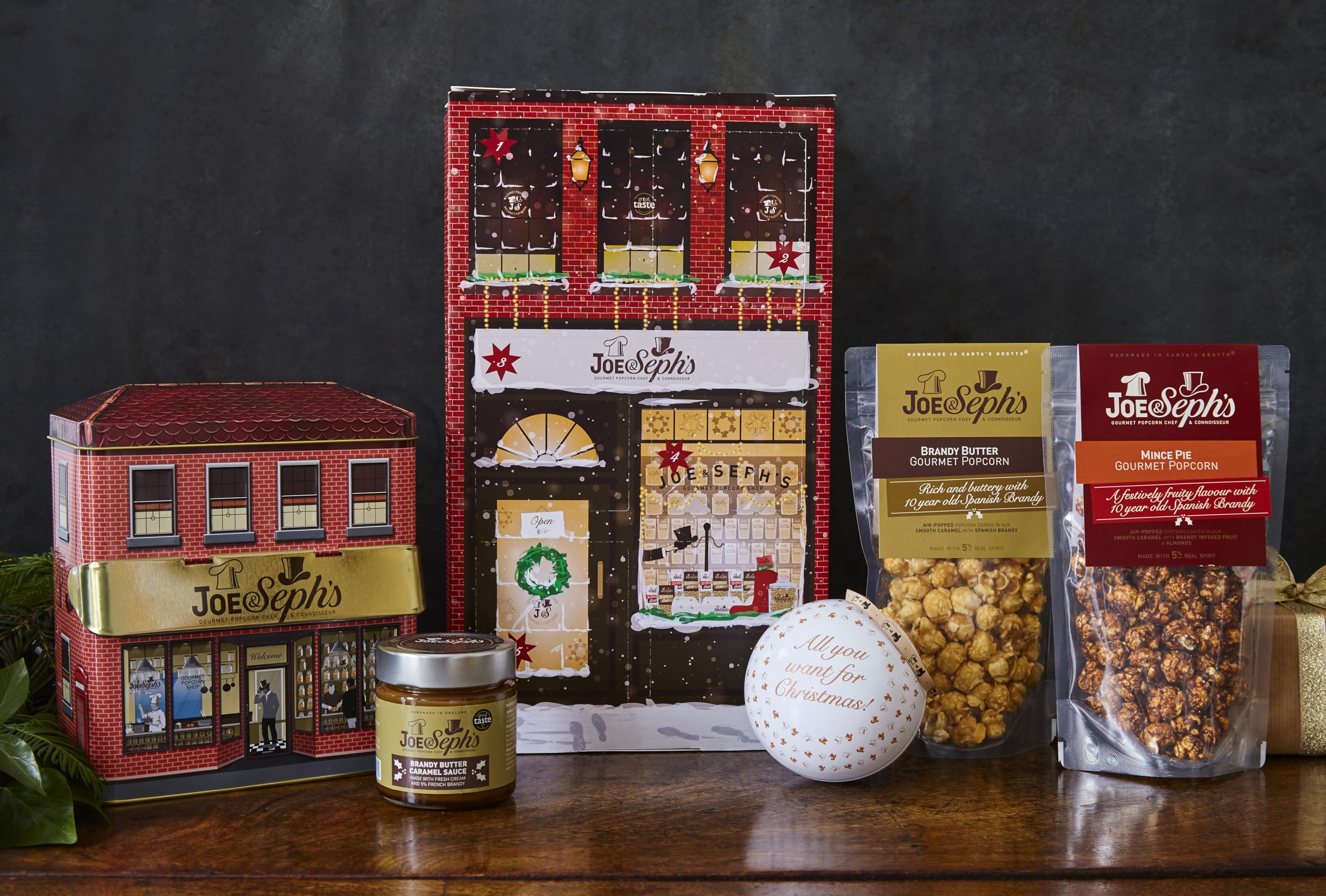 Joe & Seph's Pumpkin Spice Popcorn (80g) - Gourmet Air-Popped Caramel Popcorn with Real Pumpkin & Cinnamon