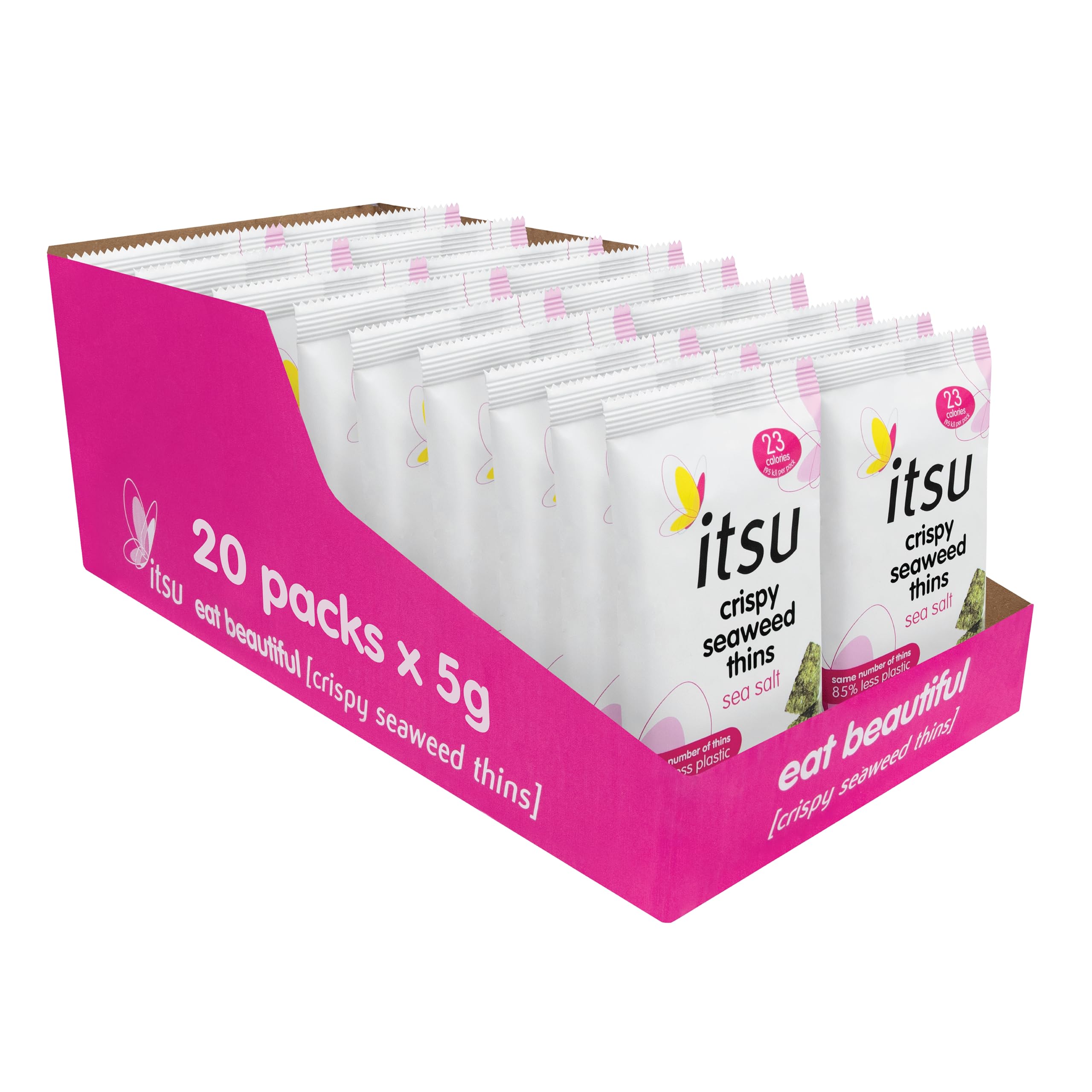 Itsu - Seaweed Thins Sea Salt 5g 20 Pack