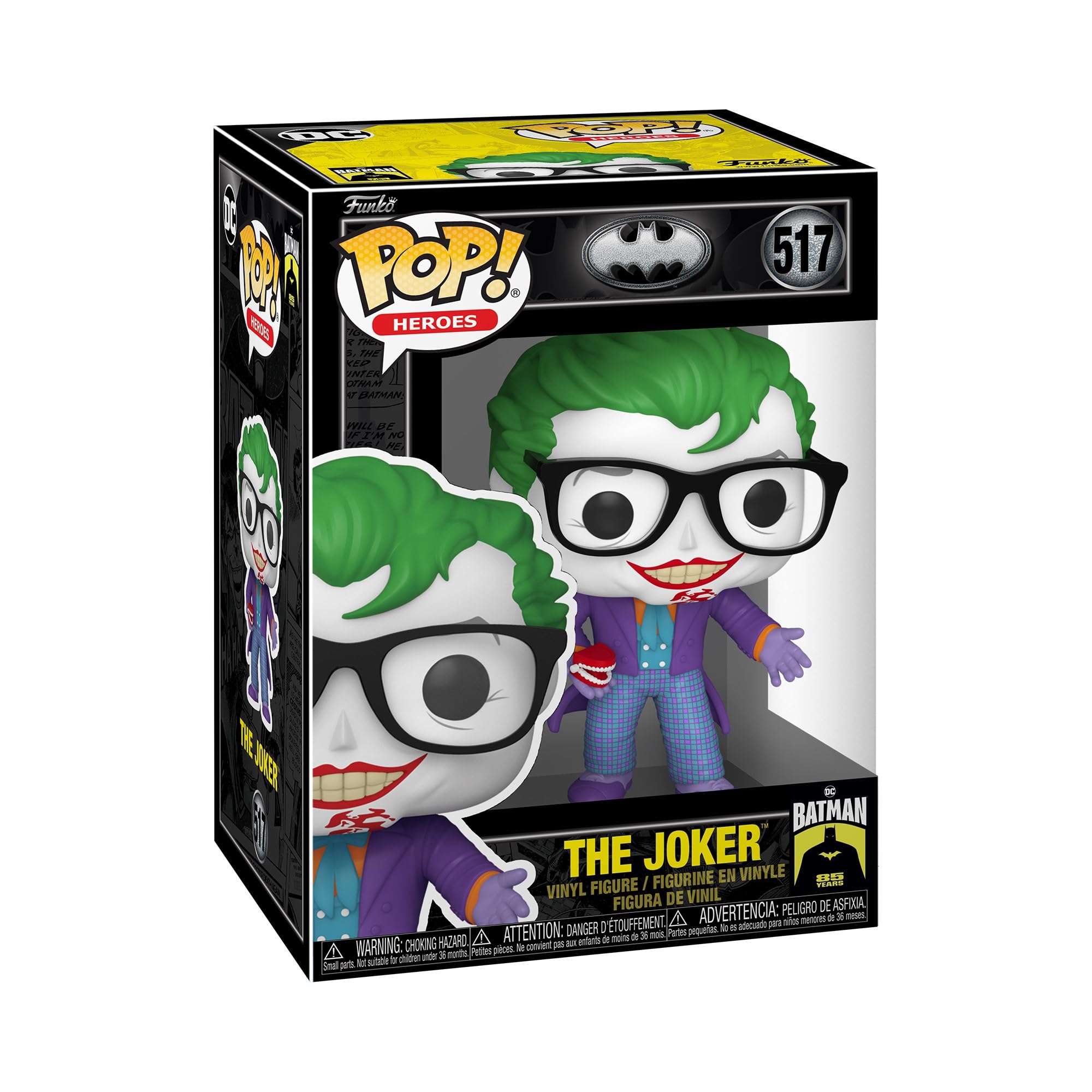 Funko Pop! Movies: Batman 1989 - The Joker With Teeth Vinyl Figure 9