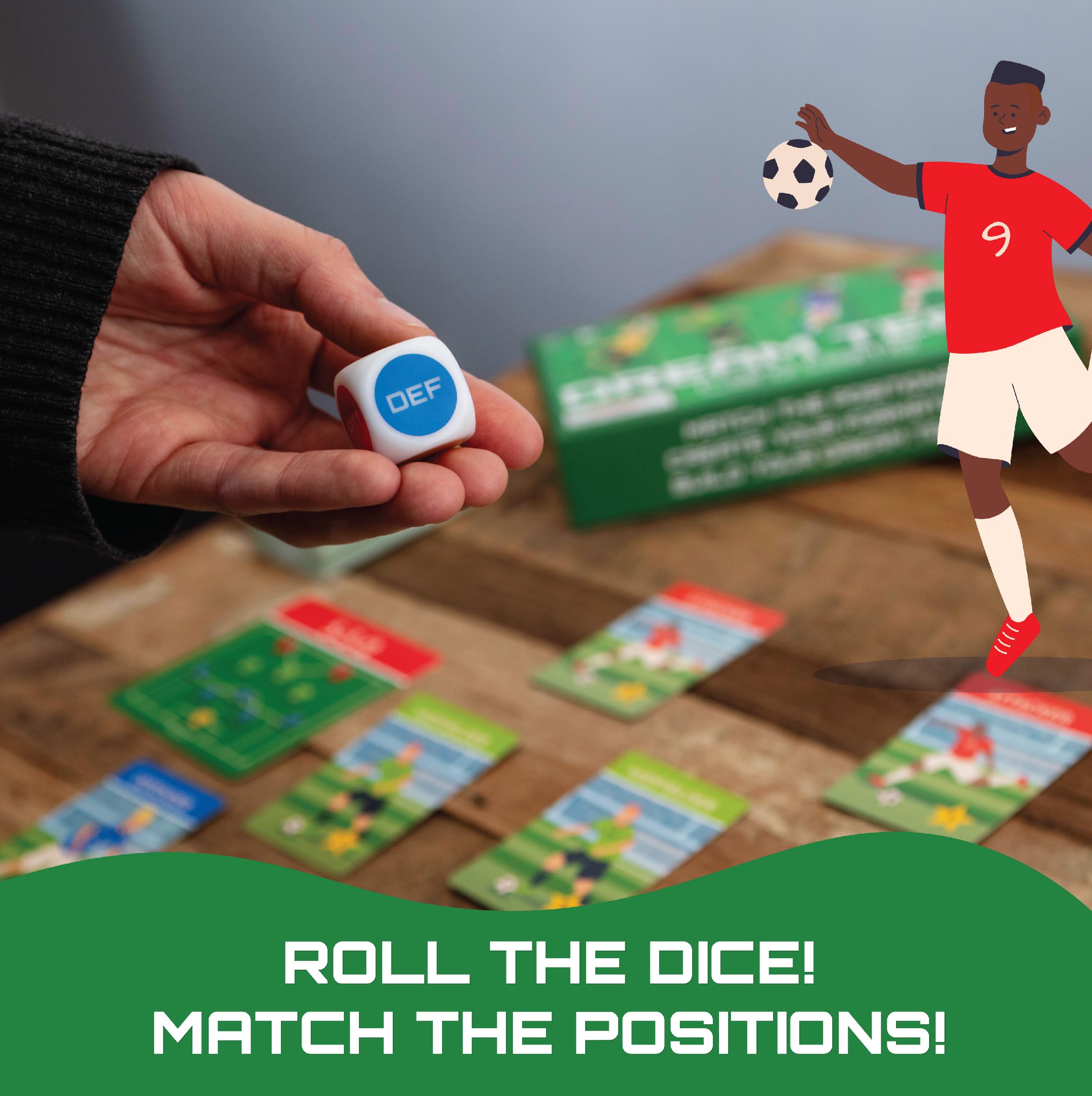 Boxer Gifts Dream Team Football Card Game for Kids 2