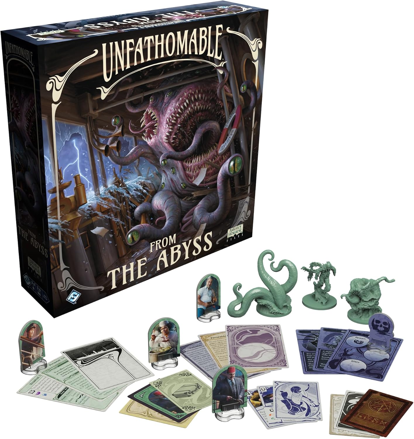 Fantasy Flight Games Unfathomable: From the Abyss Expansion Board Game 4