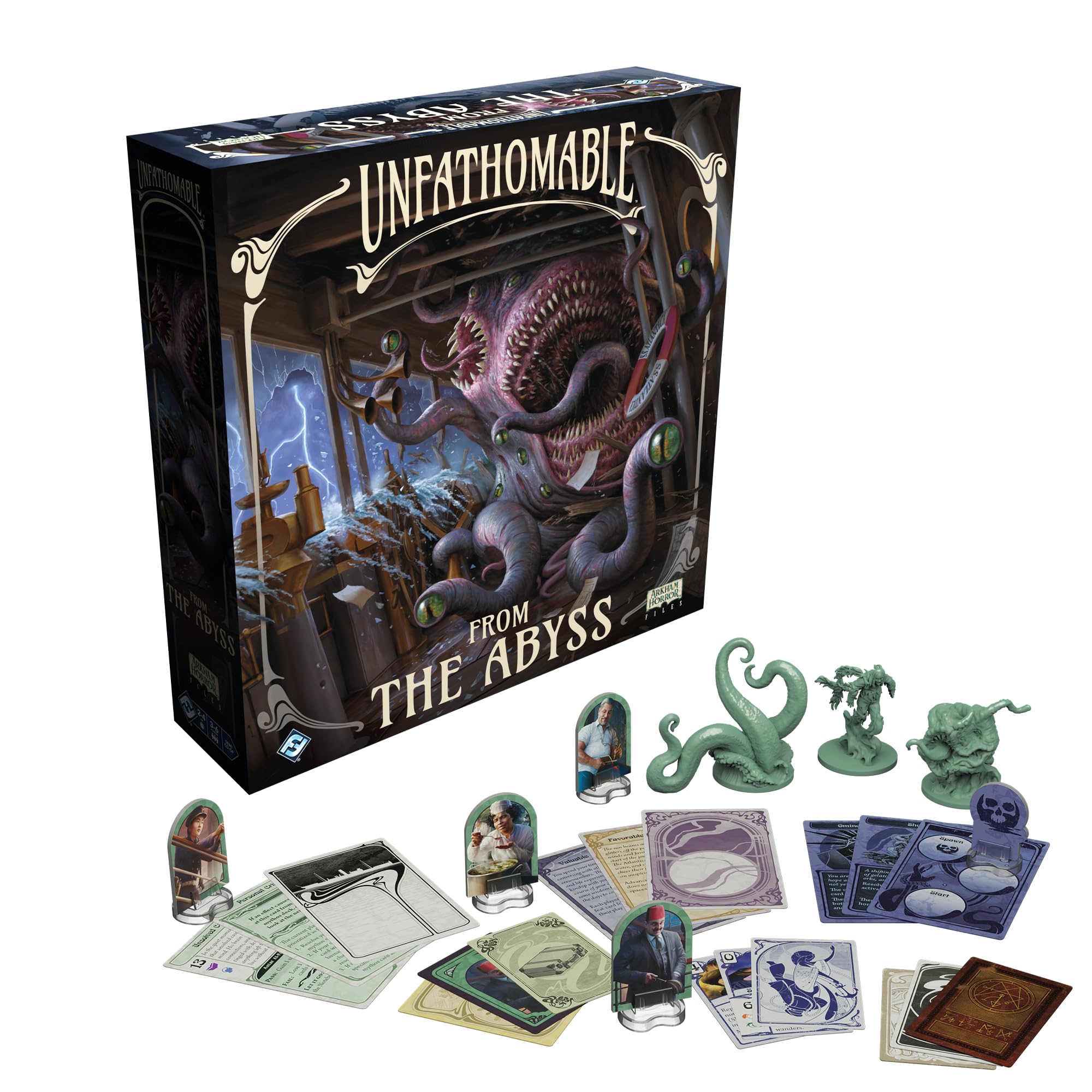 Fantasy Flight Games Unfathomable: From the Abyss Expansion Board Game 6