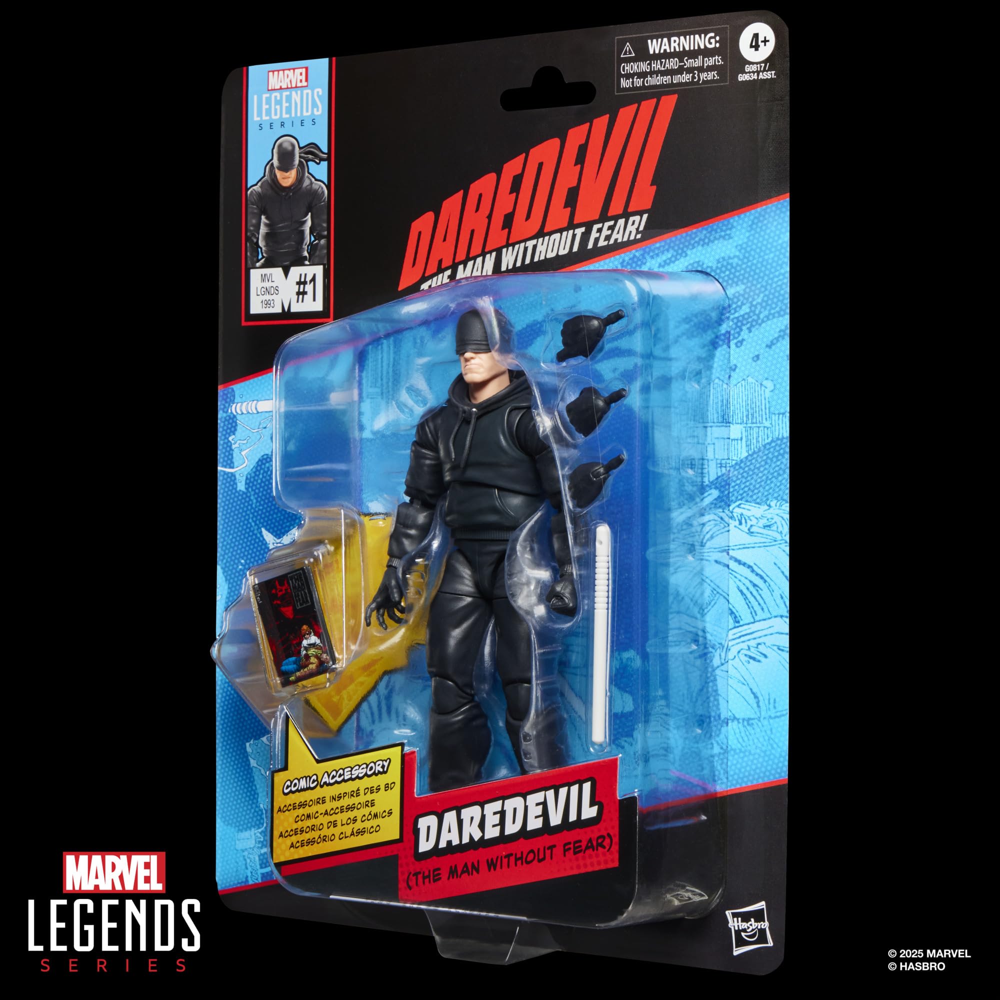 Marvel Legends Series Daredevil Action Figure - 6-Inch Collectible with Comic Accessories 18