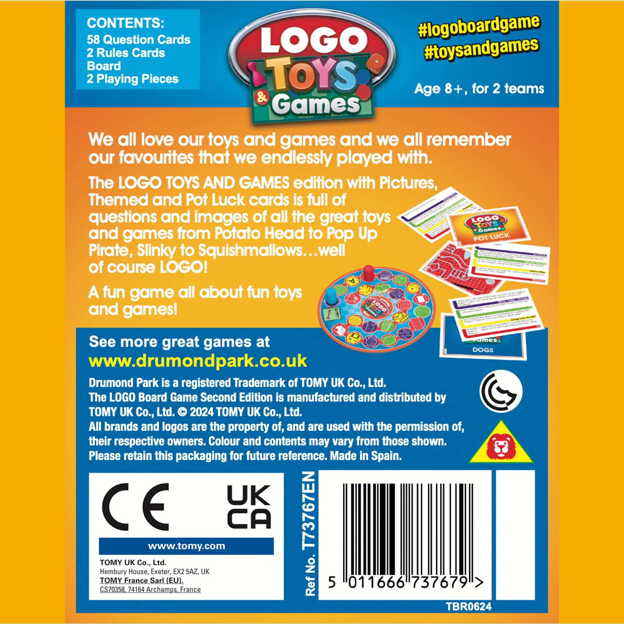 Drumond Park LOGO Toys & Games Mini Board Game 5