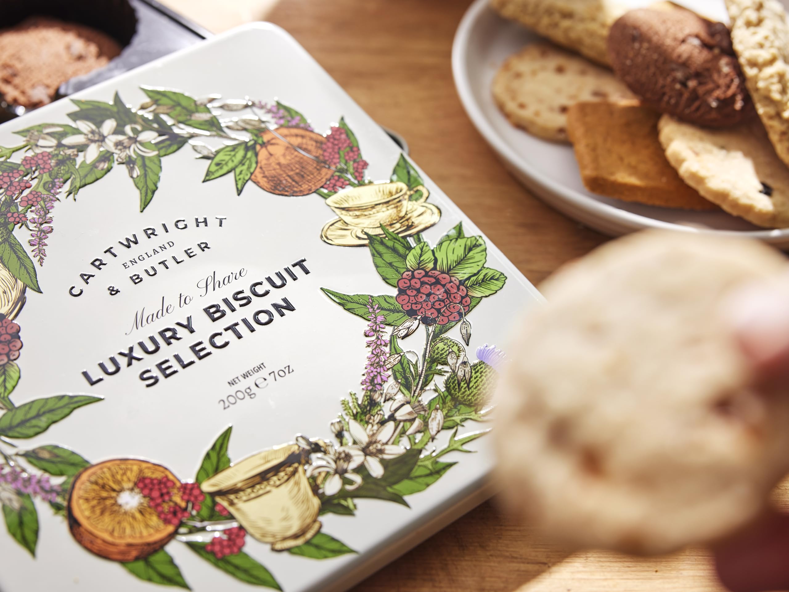 Cartwright & Butler Luxury Biscuits Selection - Assorted Treats in Collectible Tin 3