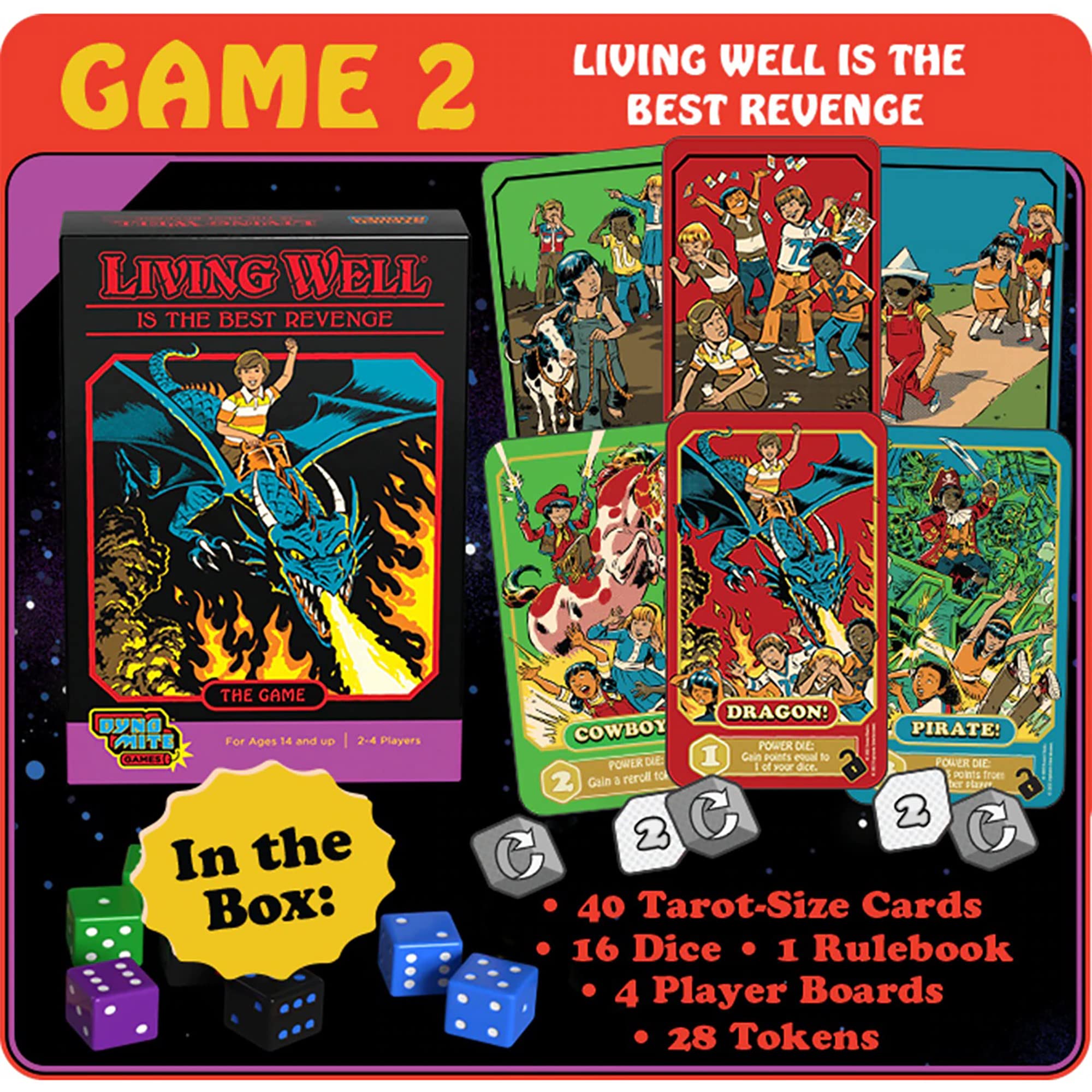 Cryptozoic Entertainment Living Well Is the Best Revenge Card Game 3