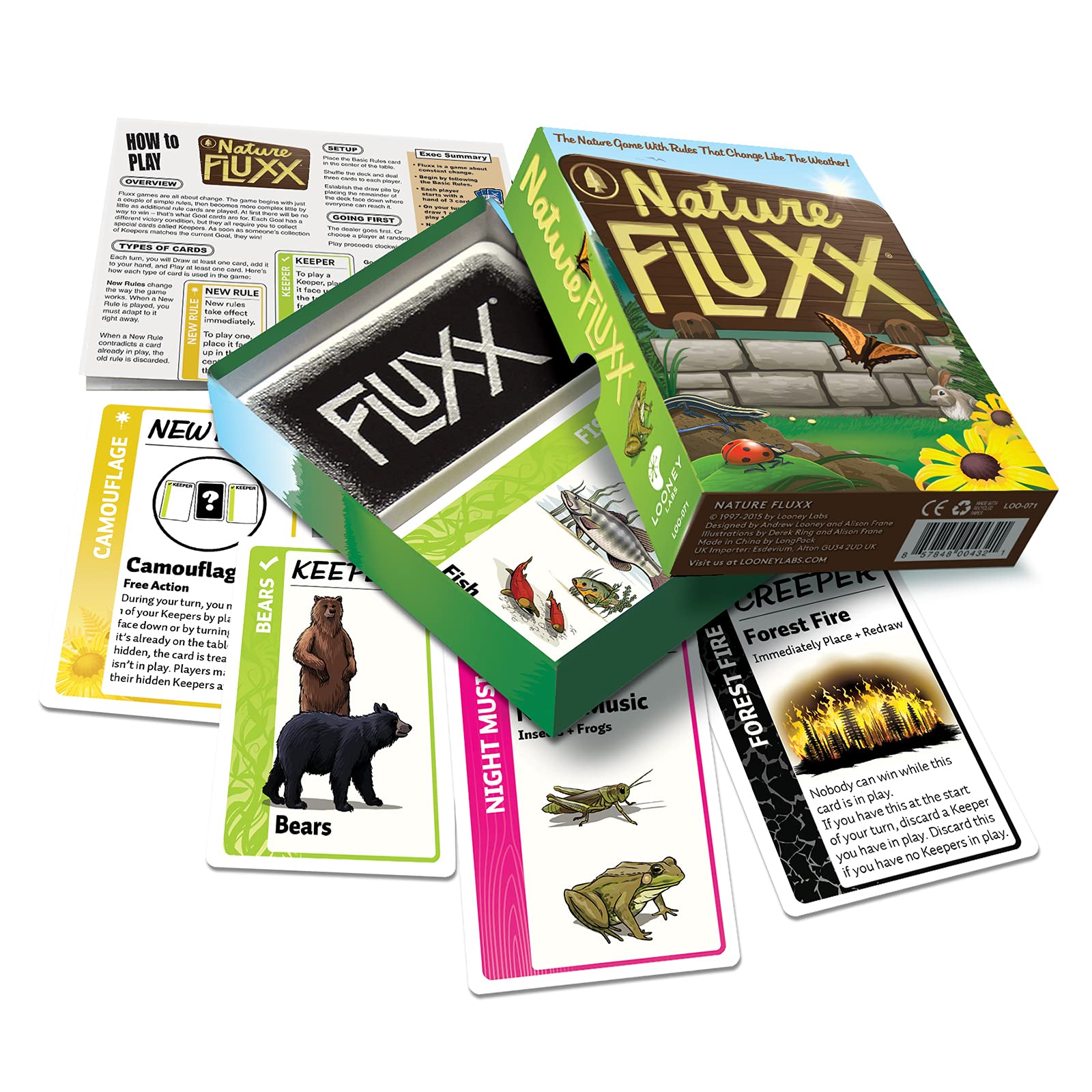 Looney Labs Nature Fluxx Card Game 3