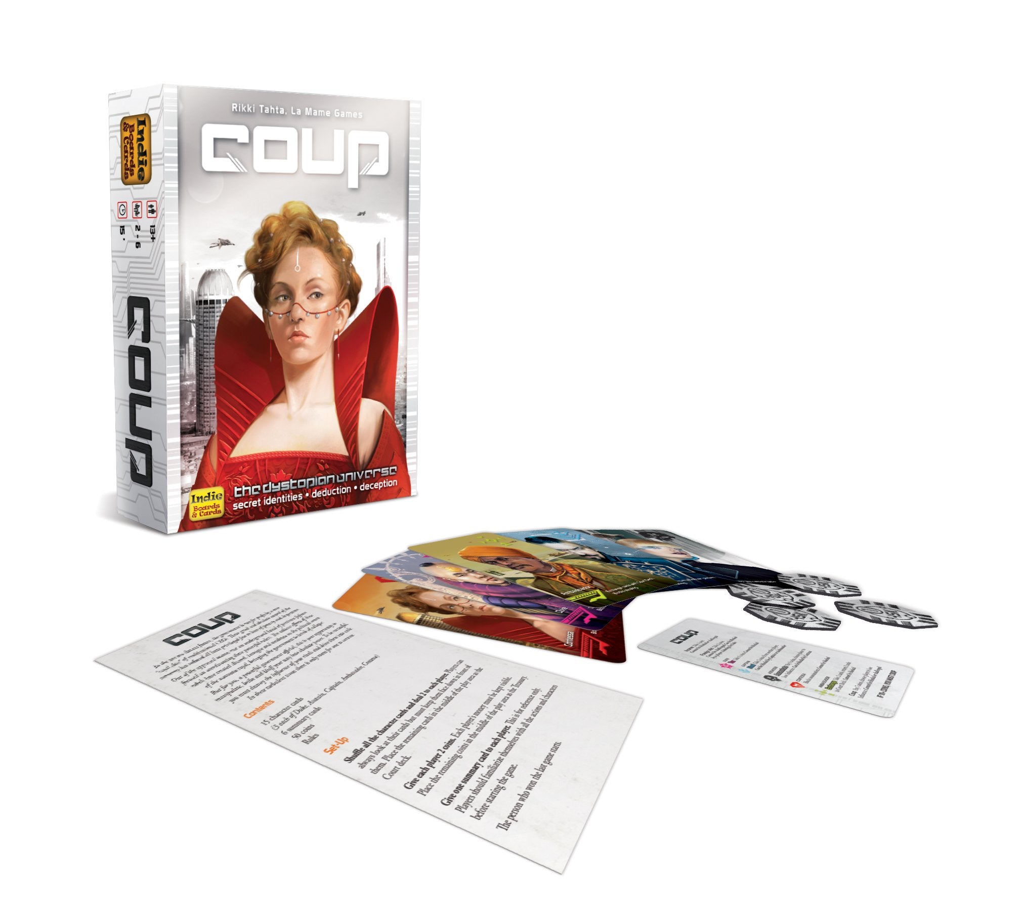 Indie Boards and Cards Coup Card Game 4