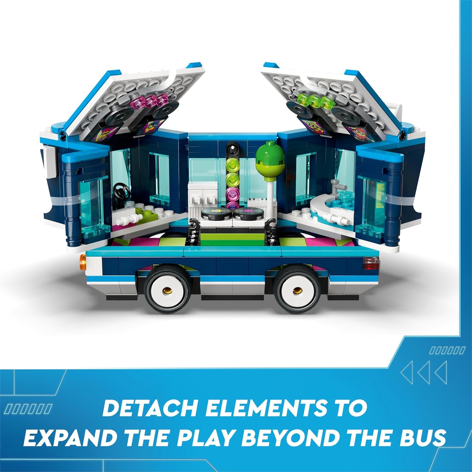 LEGO Despicable Me Minions’ Music Party Bus - Buildable Vehicle Playset for Ages 7+ 5